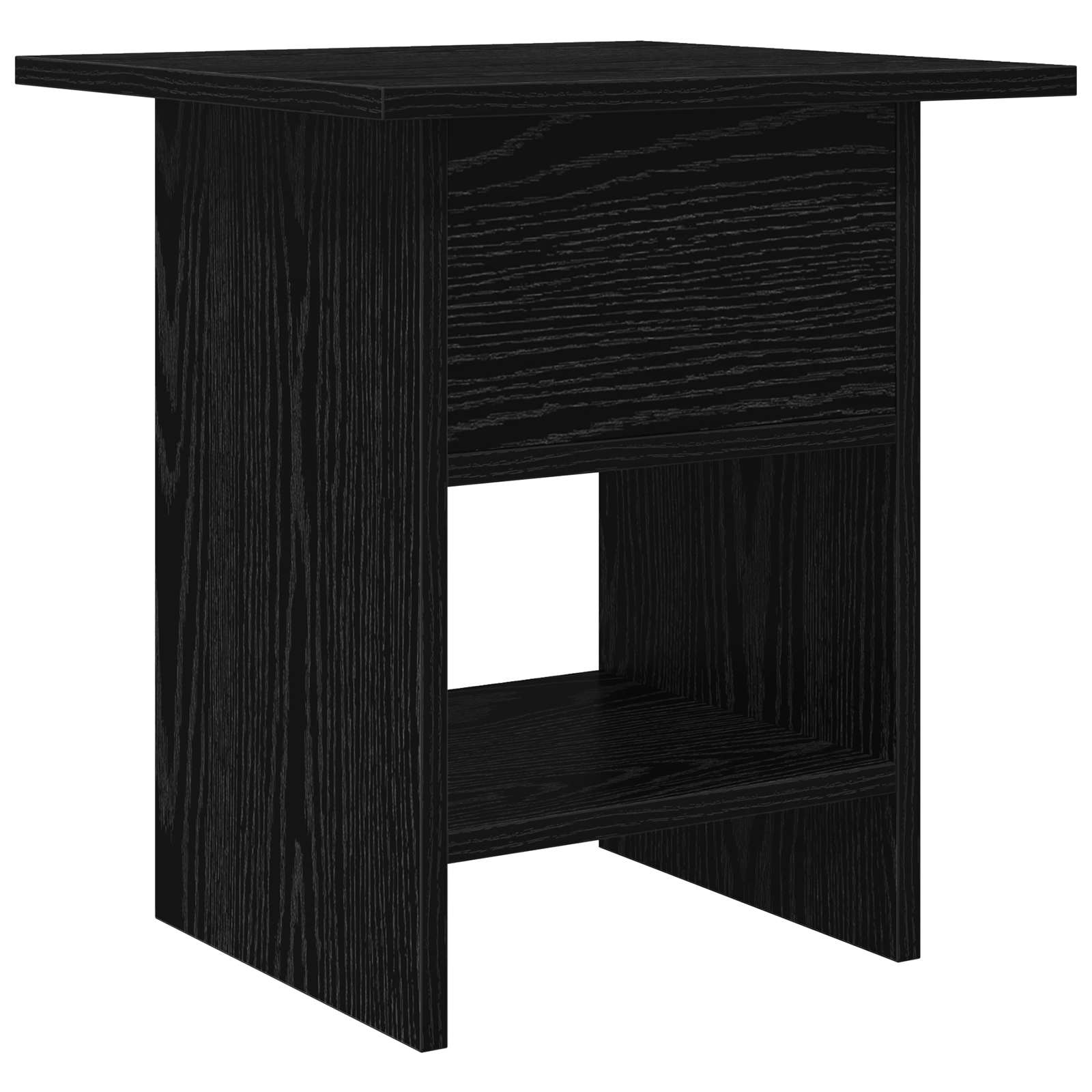 Table de chevet Chêne noir 41 x 40 x 45 cm Bois d'ingénierie - XIOS