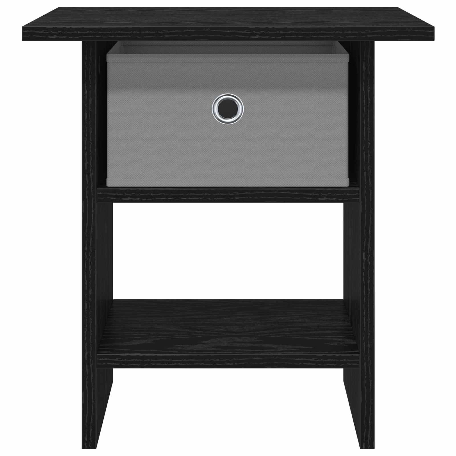 Table de chevet Chêne noir 41 x 40 x 45 cm Bois d'ingénierie - XIOS