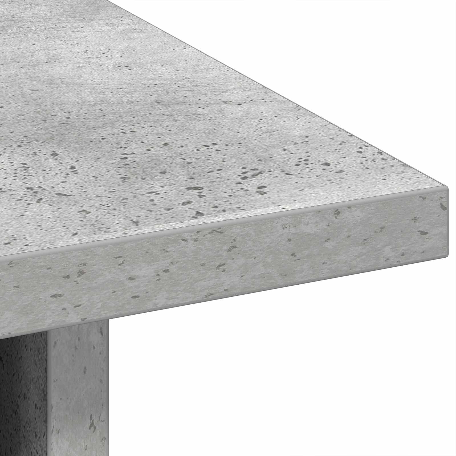 Table de chevet avec tiroir 2 pcs Gris béton 41 x 40 x 45 cm - XIOS