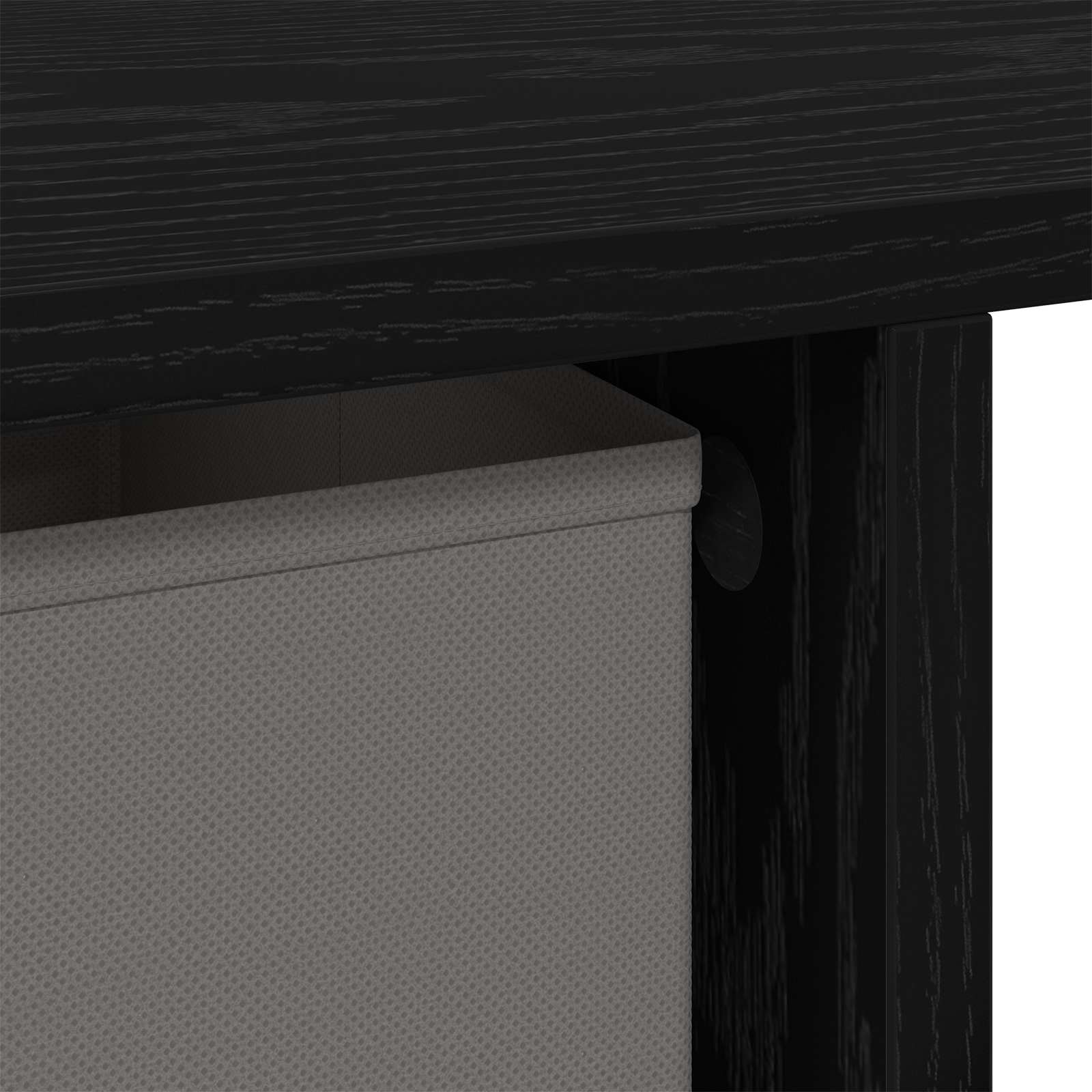 Bureau Chêne noir 100 x 40 x 75 cm Bois d'ingénierie - XIOS