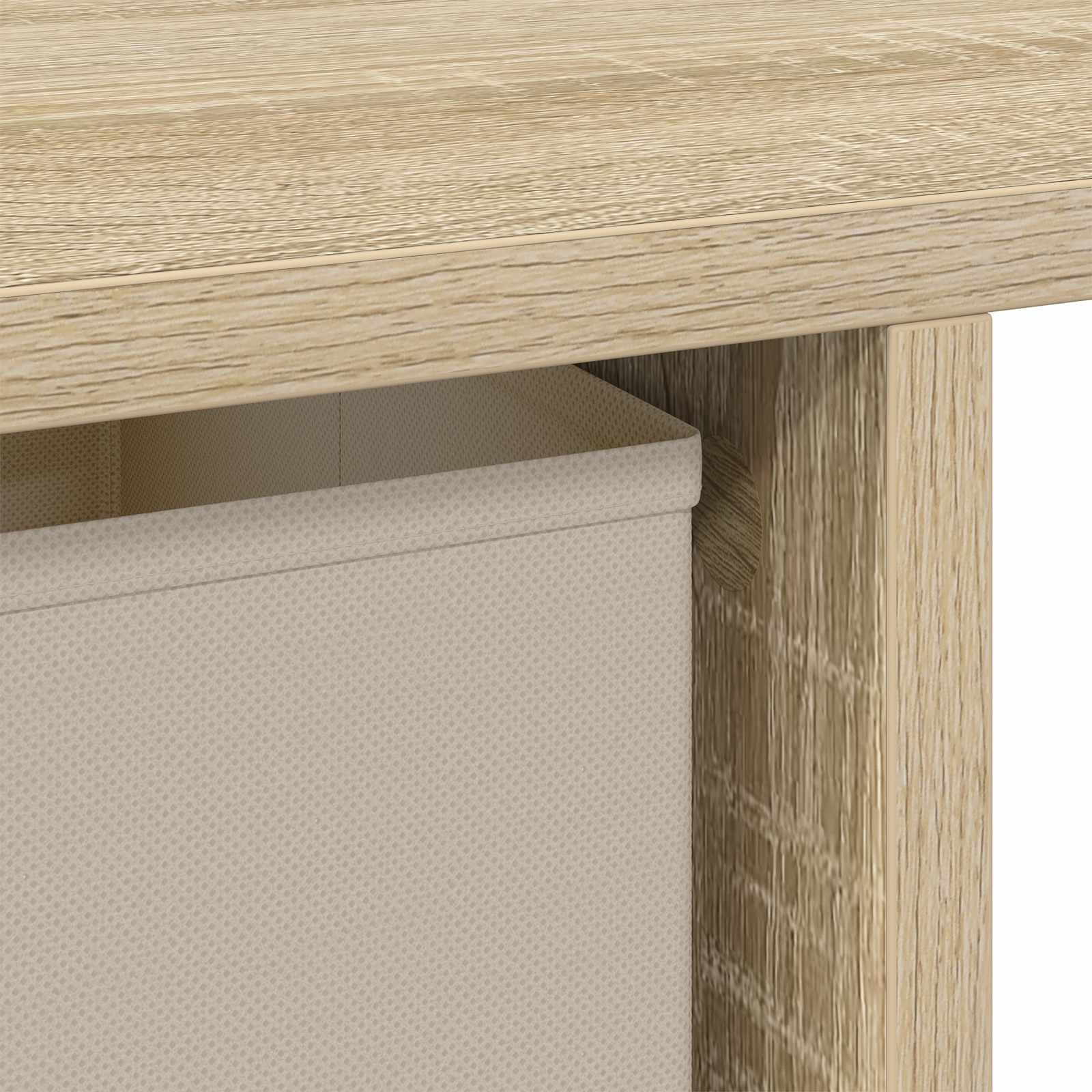 Bureau Chêne Sonoma 100 x 40 x 75 cm Bois d'ingénierie - XIOS