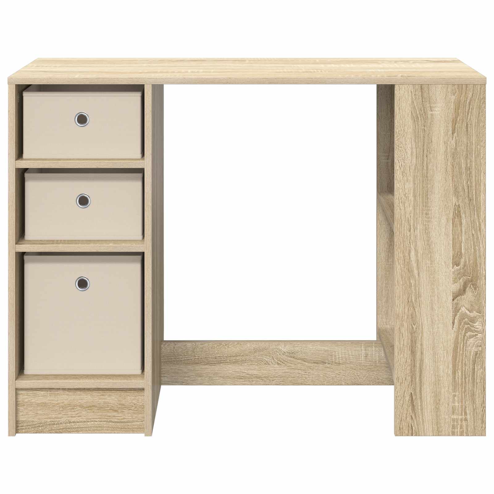 Bureau Chêne Sonoma 100 x 40 x 75 cm Bois d'ingénierie - XIOS