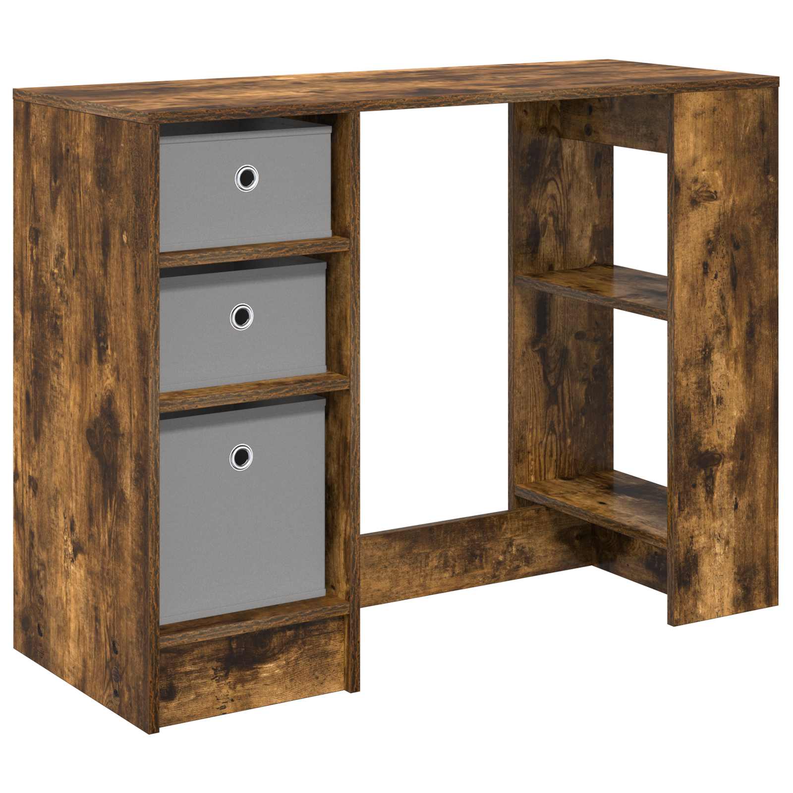 Bureau Chêne fumé 100 x 40 x 75 cm Bois d'ingénierie - XIOS