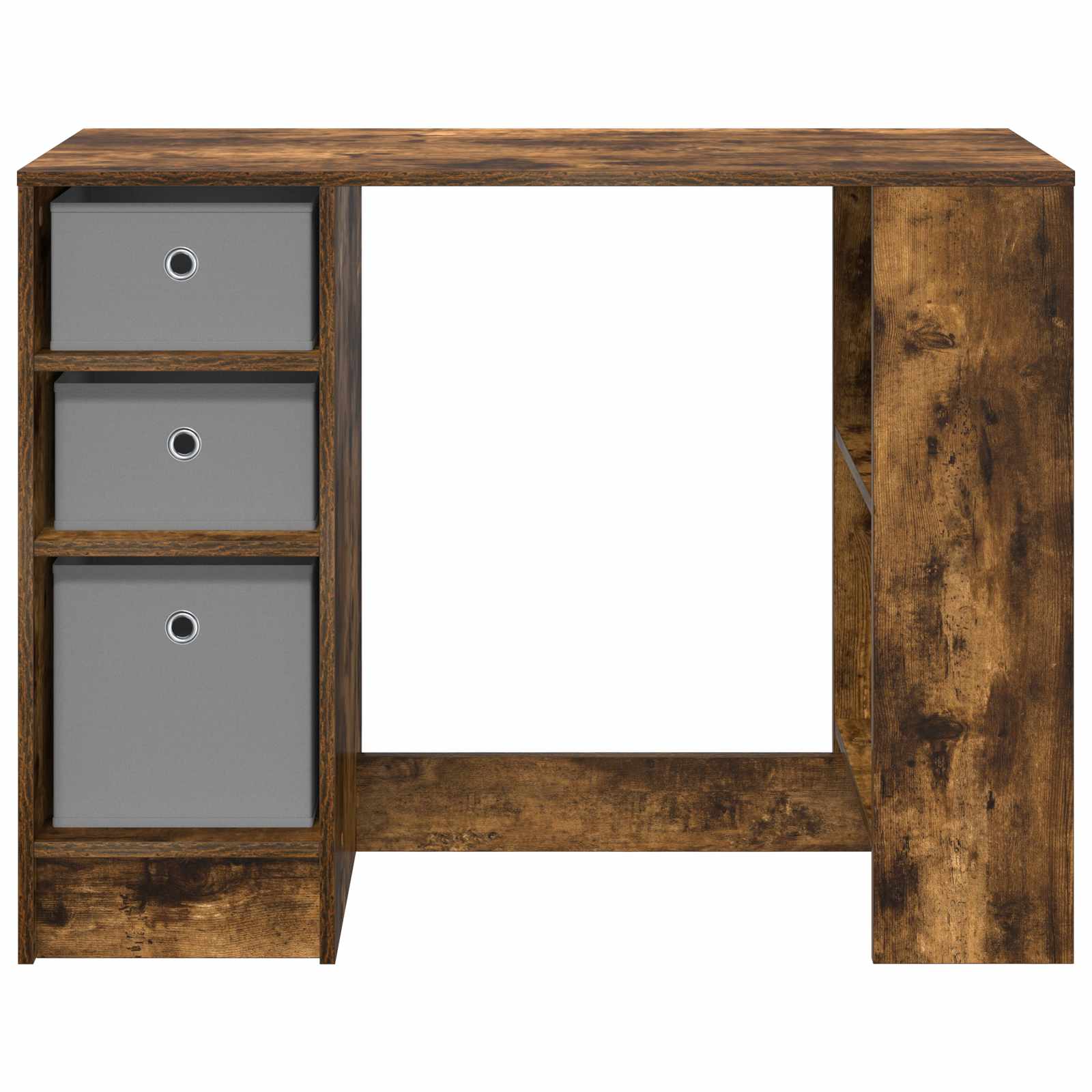 Bureau Chêne fumé 100 x 40 x 75 cm Bois d'ingénierie - XIOS