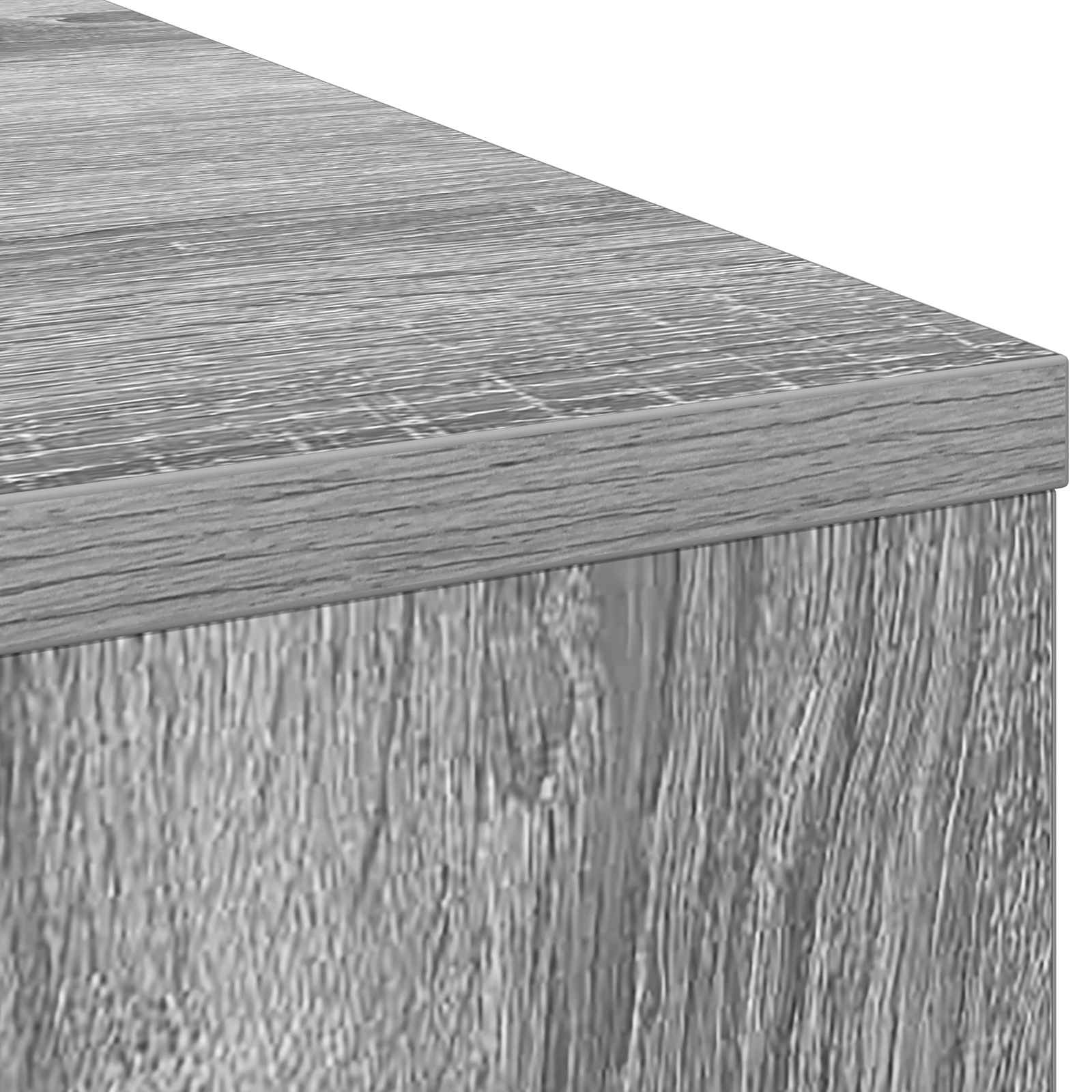 Bureau Gris Sonoma 100 x 40 x 75 cm Bois d'ingénierie - XIOS