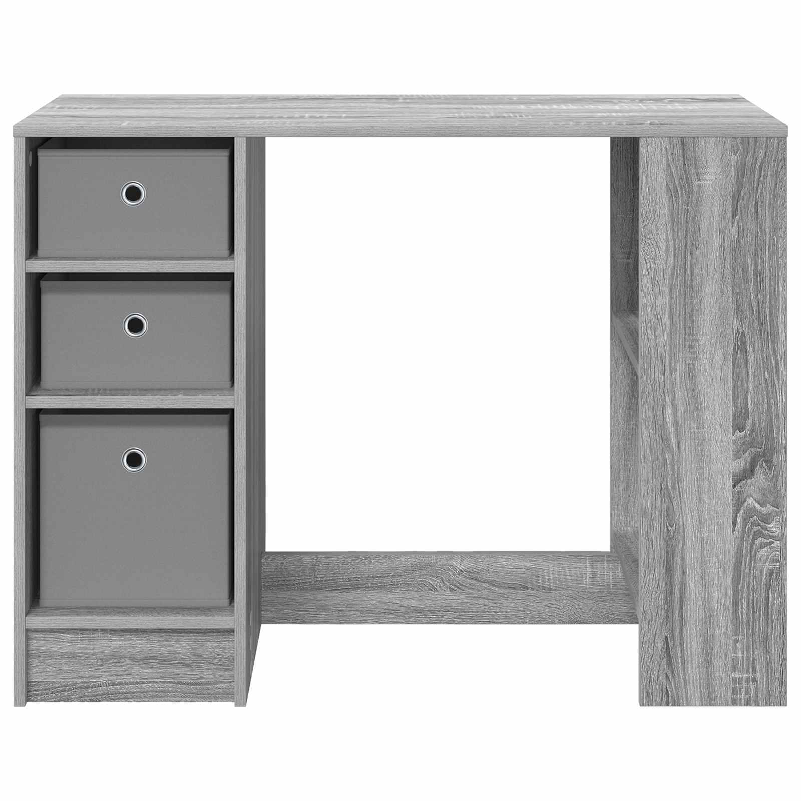 Bureau Gris Sonoma 100 x 40 x 75 cm Bois d'ingénierie - XIOS