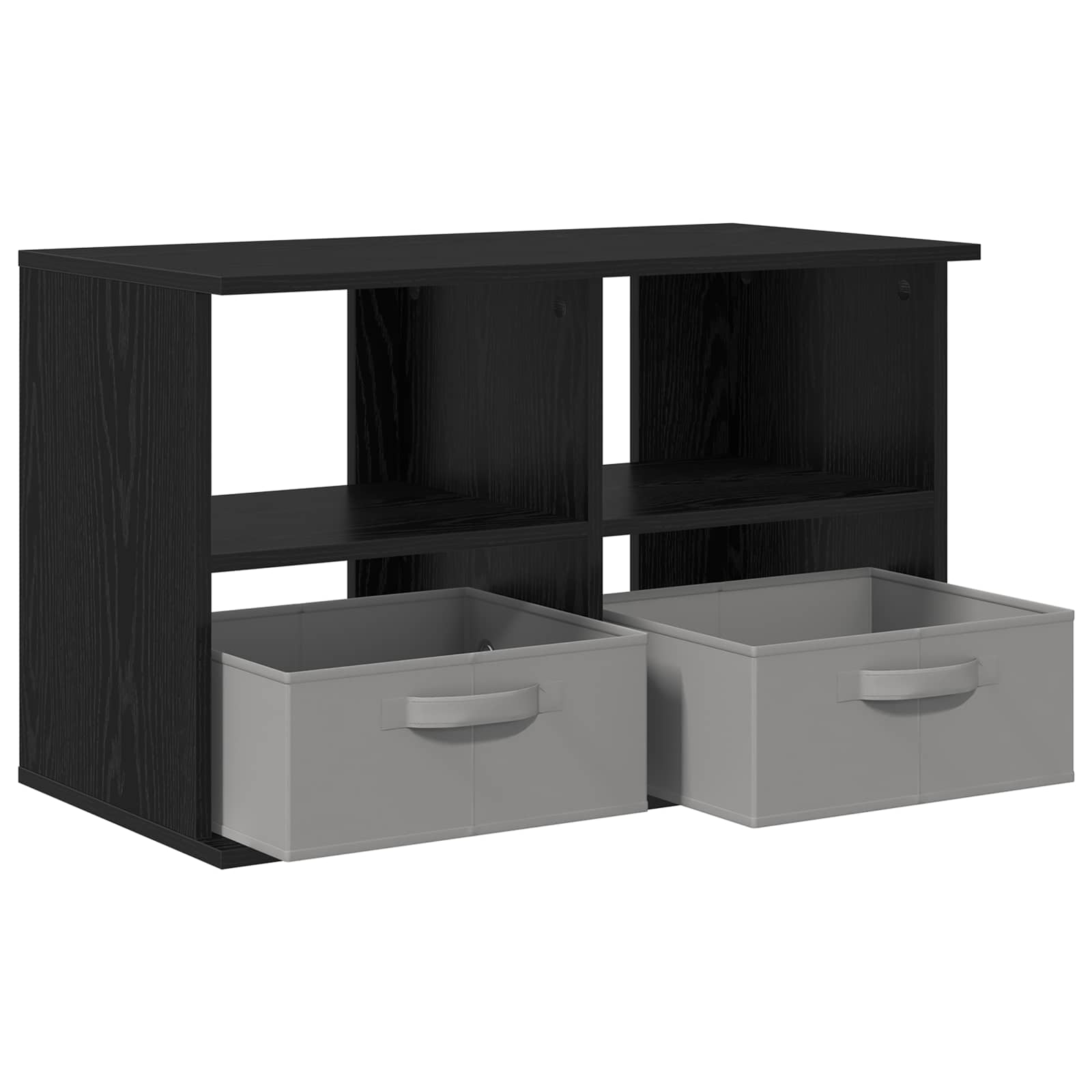 Support de télévision avec tiroir Chêne noir 79 x 40 x 48 cm - XIOS