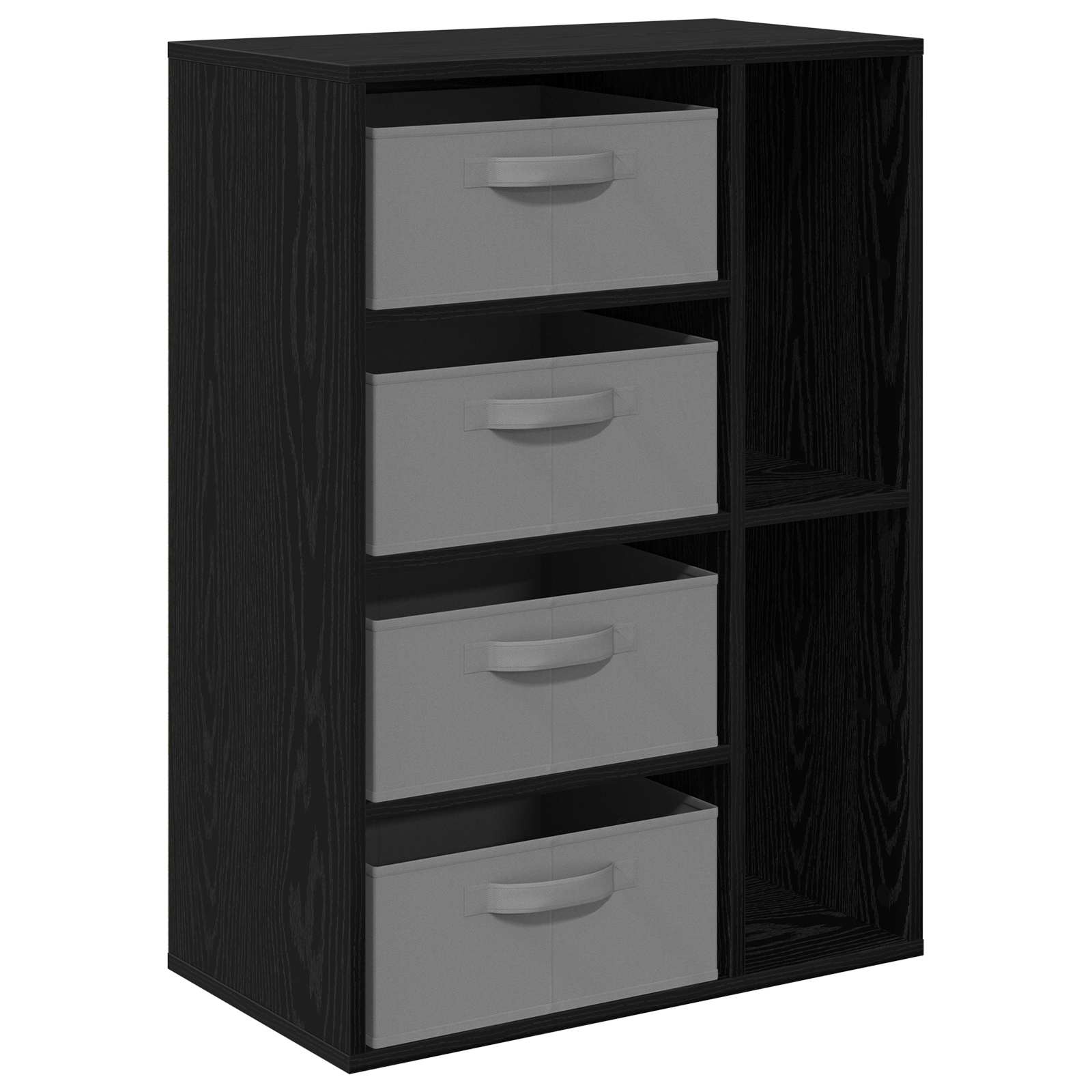 Buffet avec tiroir Chêne noir 60 x 33,5 x 84 cm - XIOS