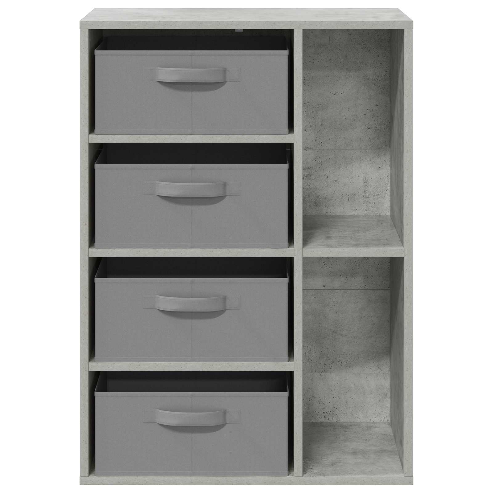 Buffet avec tiroir Gris béton 60 x 33,5 x 84 cm - XIOS