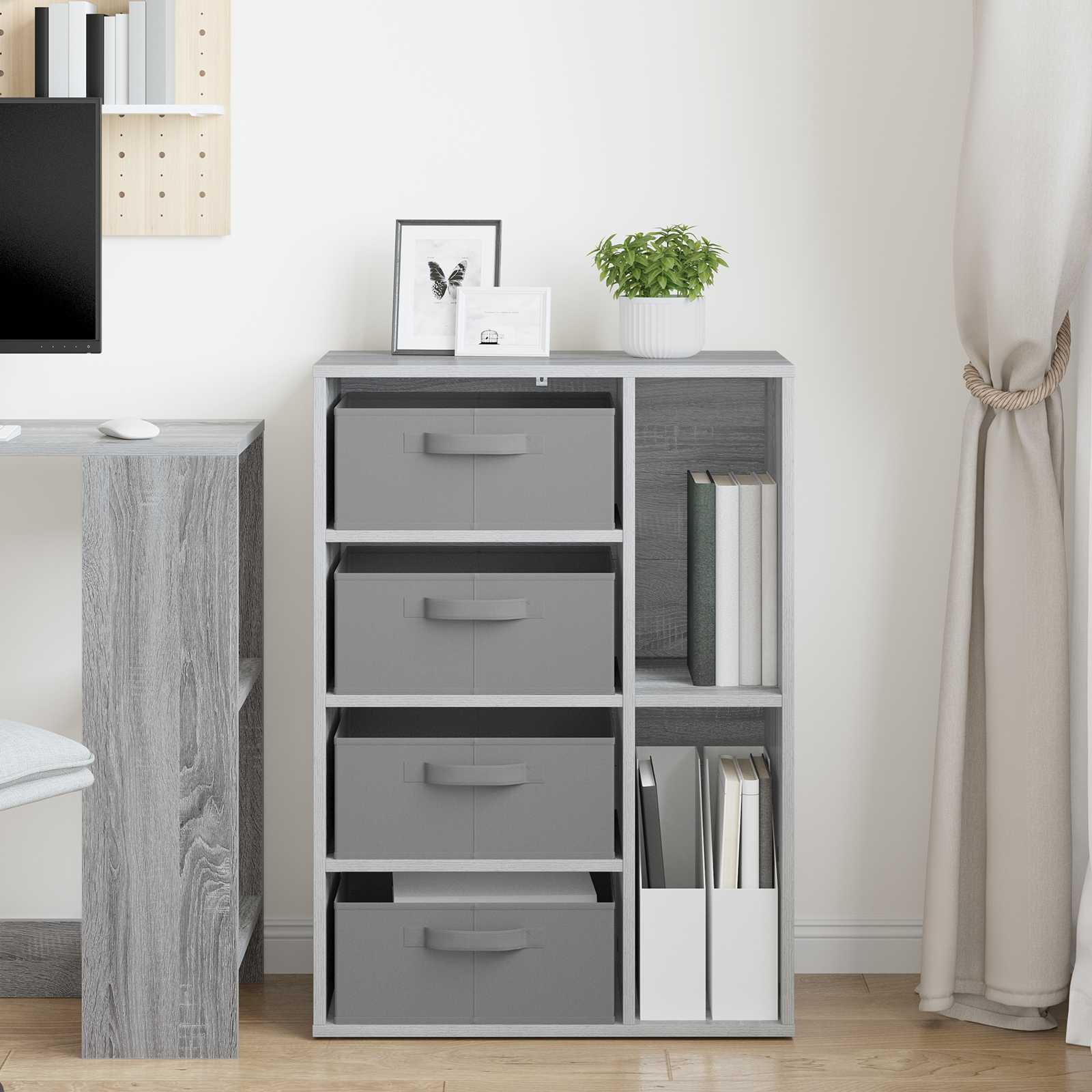 Buffet avec tiroir Gris Sonoma 60 x 33,5 x 84 cm - XIOS