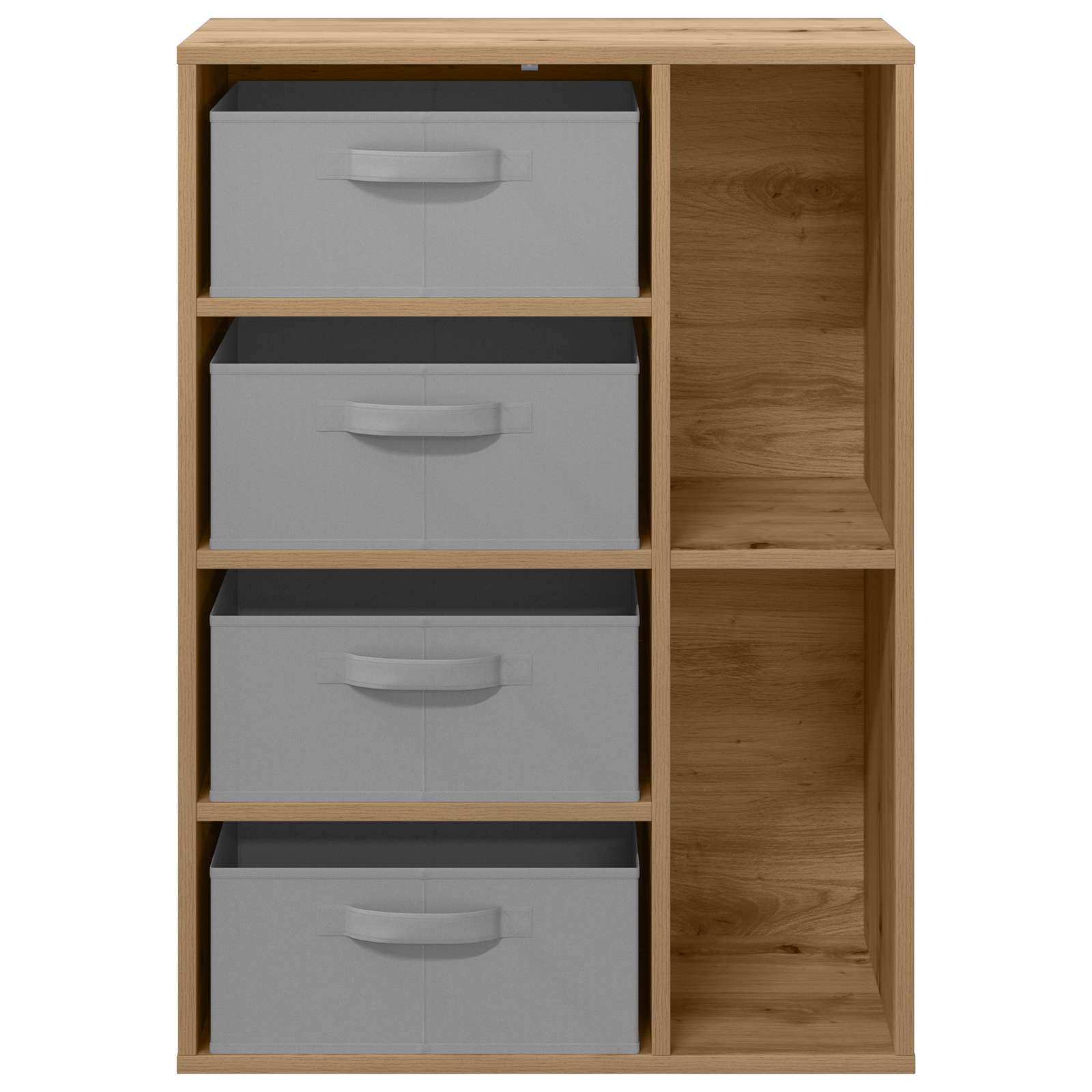 Buffet avec tiroir Chêne artisanal 60 x 33,5 x 84 cm - XIOS