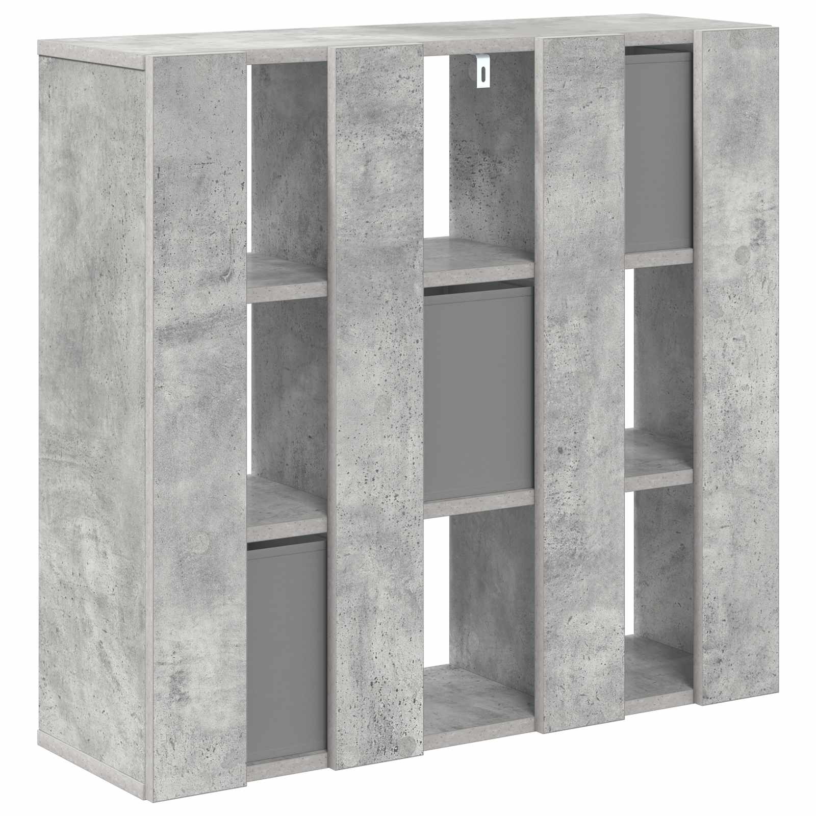 Buffet avec tiroir Gris béton 73,5 x 24 x 69,5 cm - XIOS