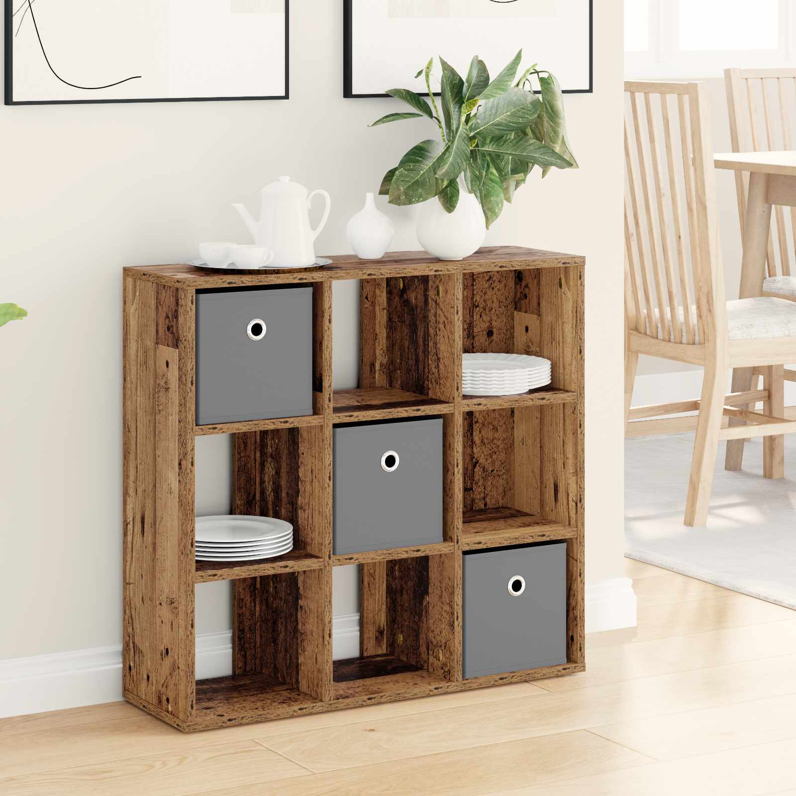 Buffet avec tiroir Bois ancien 73,5 x 24 x 69,5 cm - XIOS