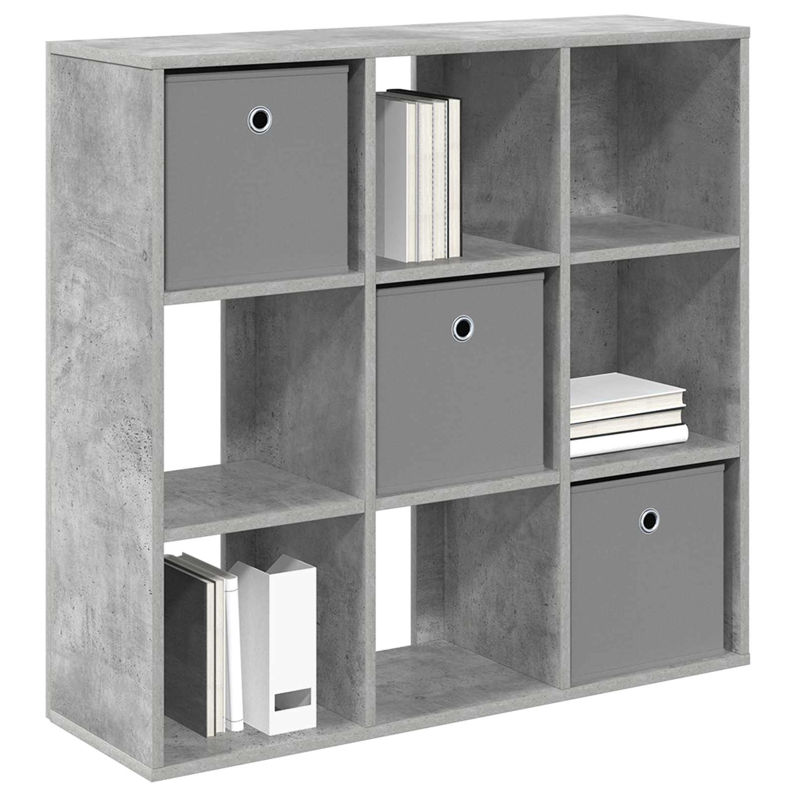 Buffet avec tiroir Gris béton 88,5 x 29 x 84,5 cm - XIOS