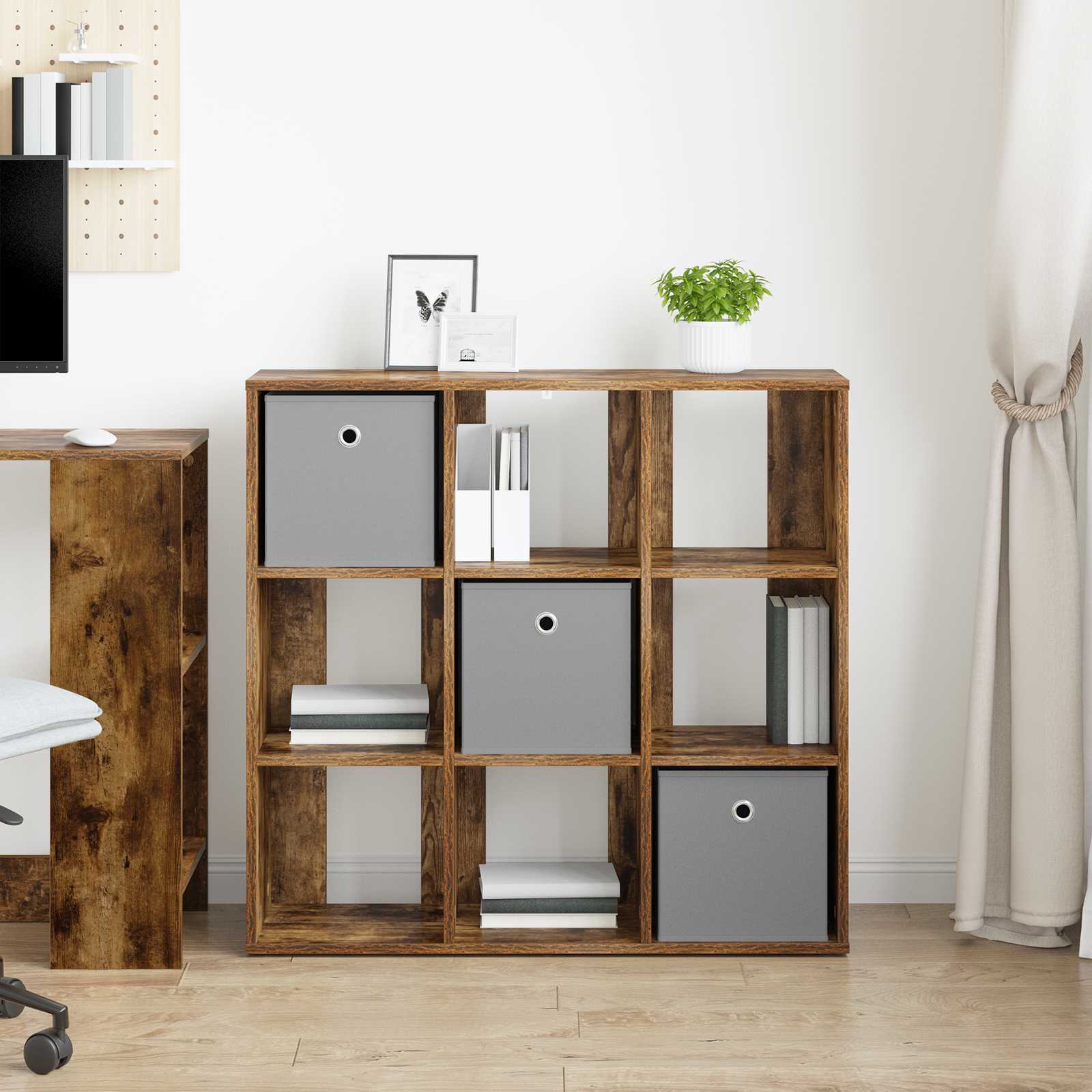 Buffet avec tiroir Chêne fumé 88,5 x 29 x 84,5 cm - XIOS