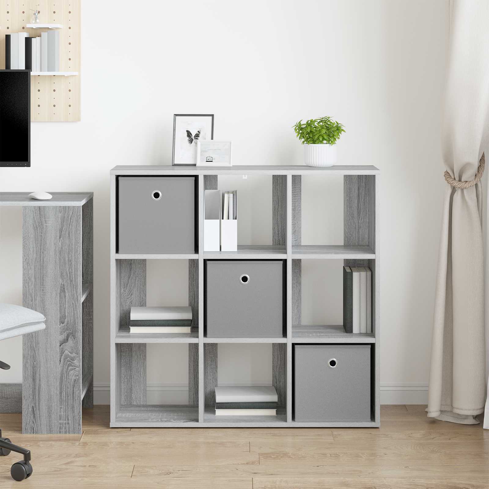 Buffet avec tiroir Gris Sonoma 88,5 x 29 x 84,5 cm - XIOS