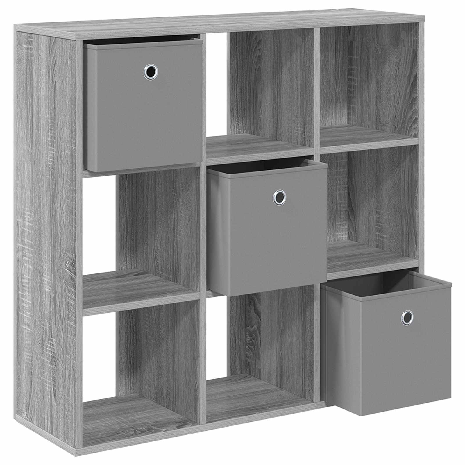 Buffet avec tiroir Gris Sonoma 88,5 x 29 x 84,5 cm - XIOS