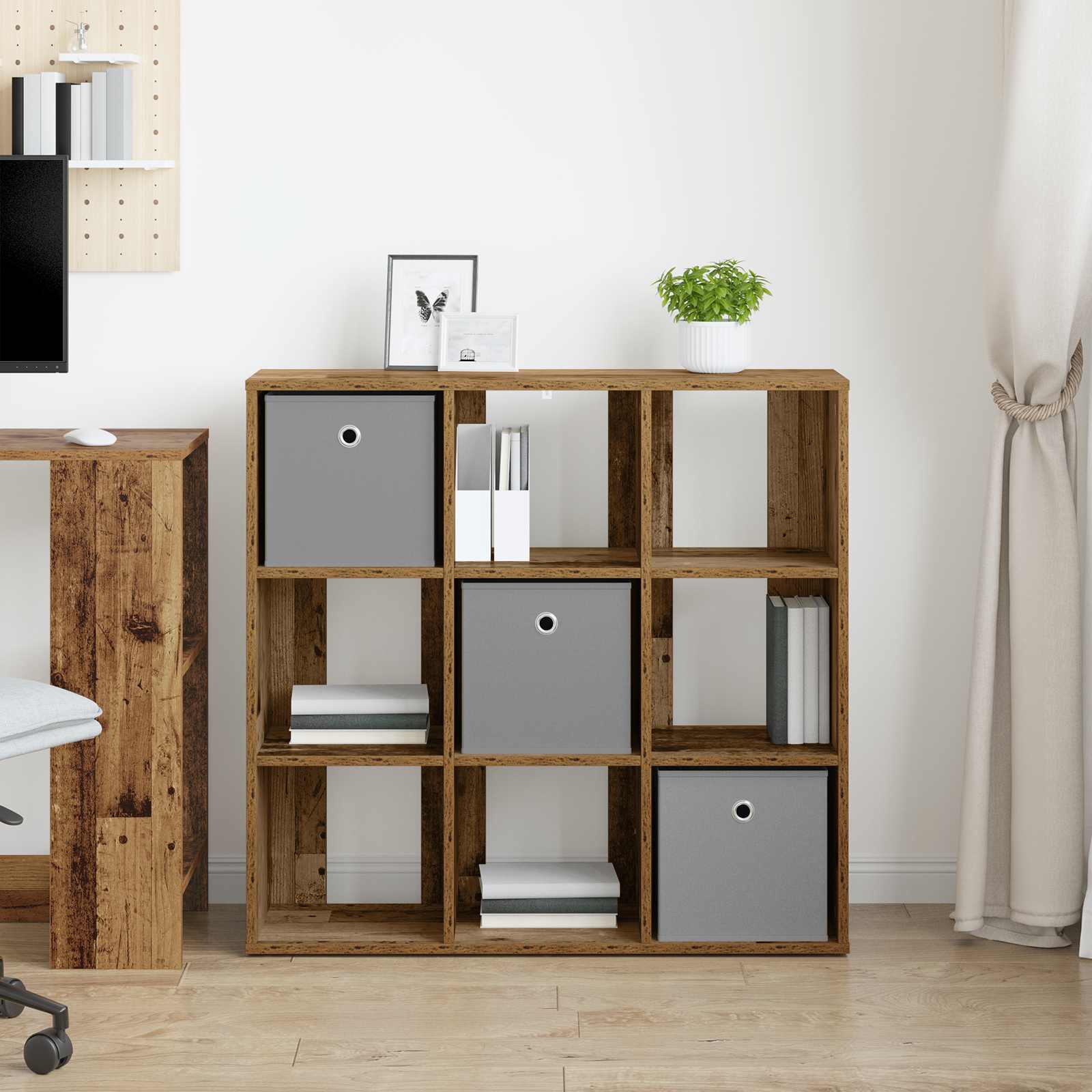 Buffet avec tiroir Bois ancien 88,5 x 29 x 84,5 cm - XIOS