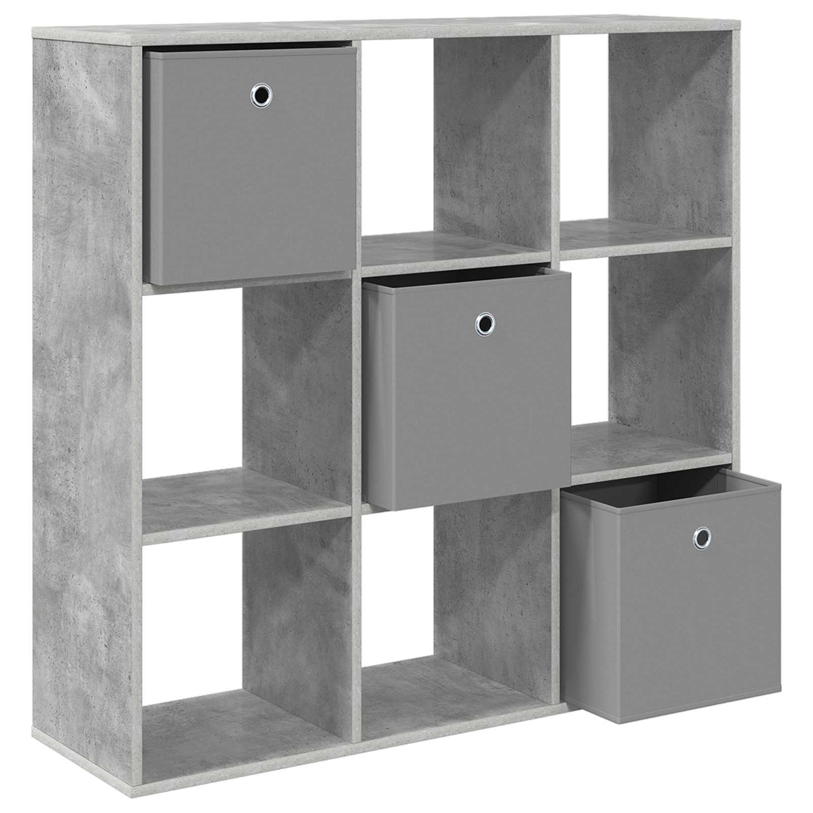 Buffet avec tiroir Gris béton 102 x 31 x 99,5 cm - XIOS