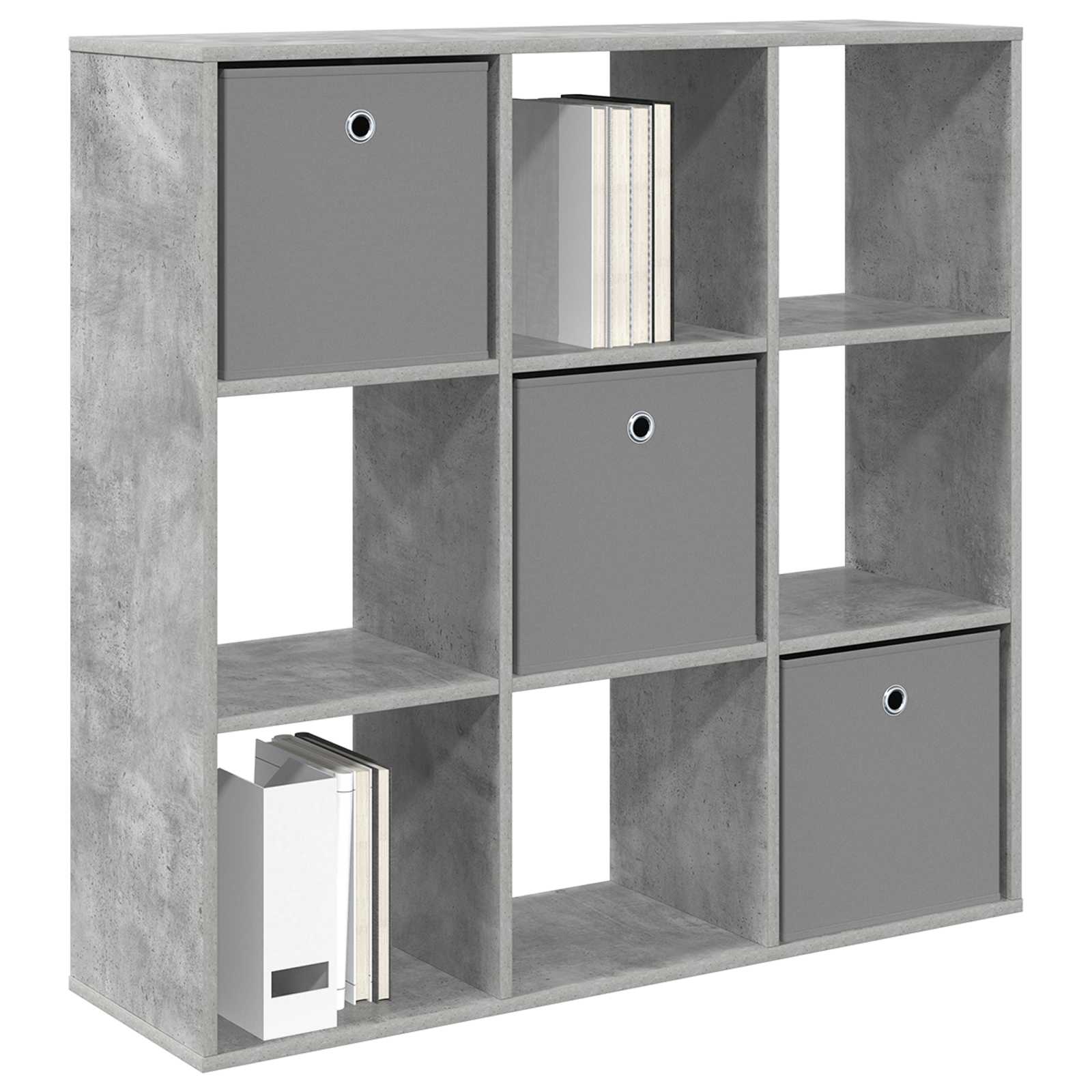 Buffet avec tiroir Gris béton 102 x 31 x 99,5 cm - XIOS