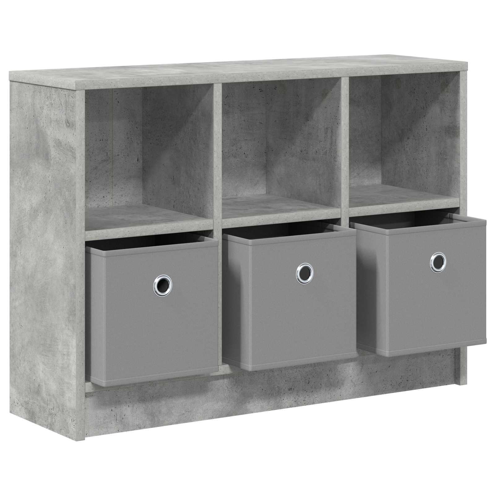 Buffet avec tiroir Gris béton 73,5 x 22,5 x 53,5 cm - XIOS