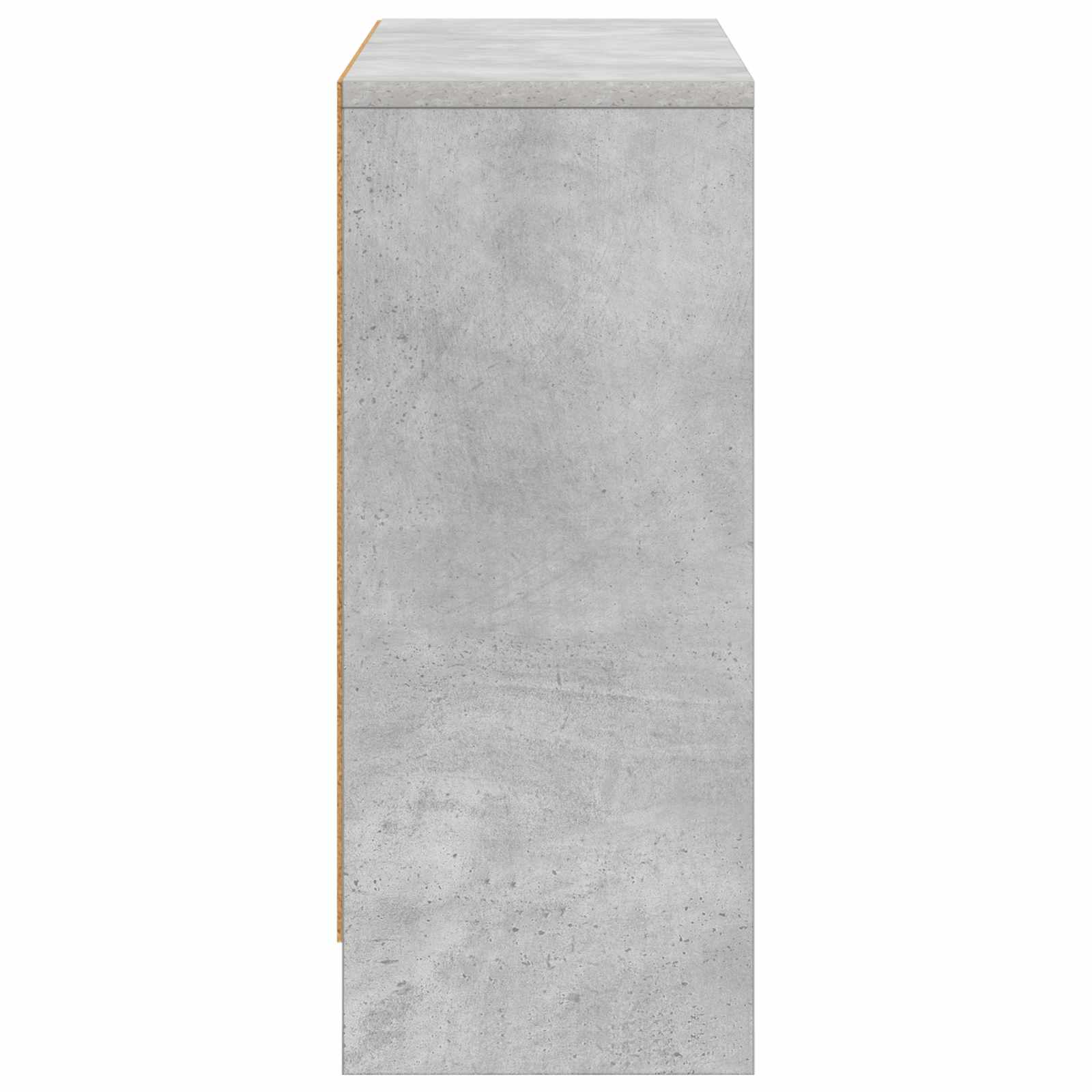 Buffet avec tiroir Gris béton 73,5 x 22,5 x 53,5 cm - XIOS