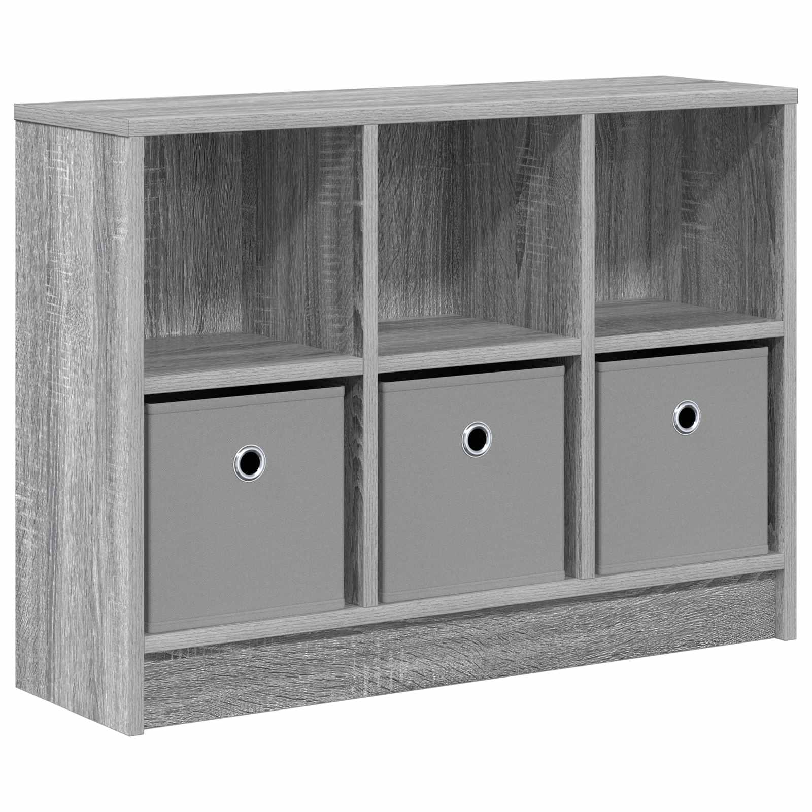 Buffet avec tiroir Gris Sonoma 73,5 x 22,5 x 53,5 cm