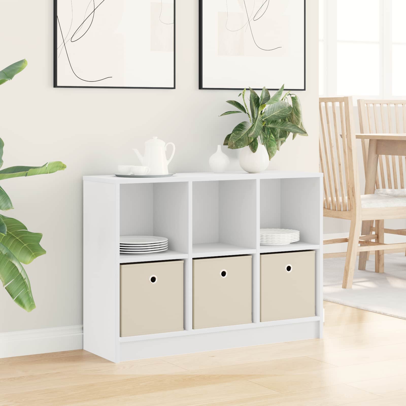 Buffet avec tiroir Blanc 88,5 x 27,5 x 63,5 cm - XIOS