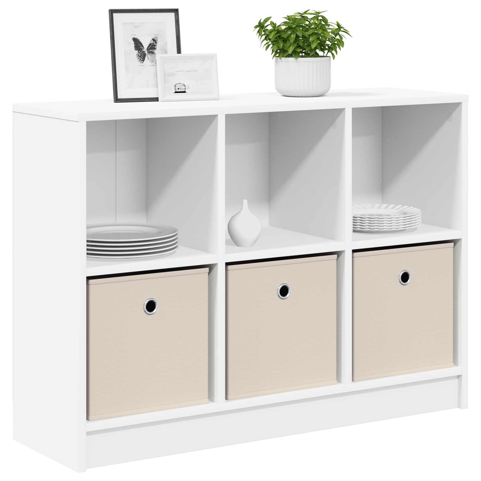 Buffet avec tiroir Blanc 88,5 x 27,5 x 63,5 cm - XIOS