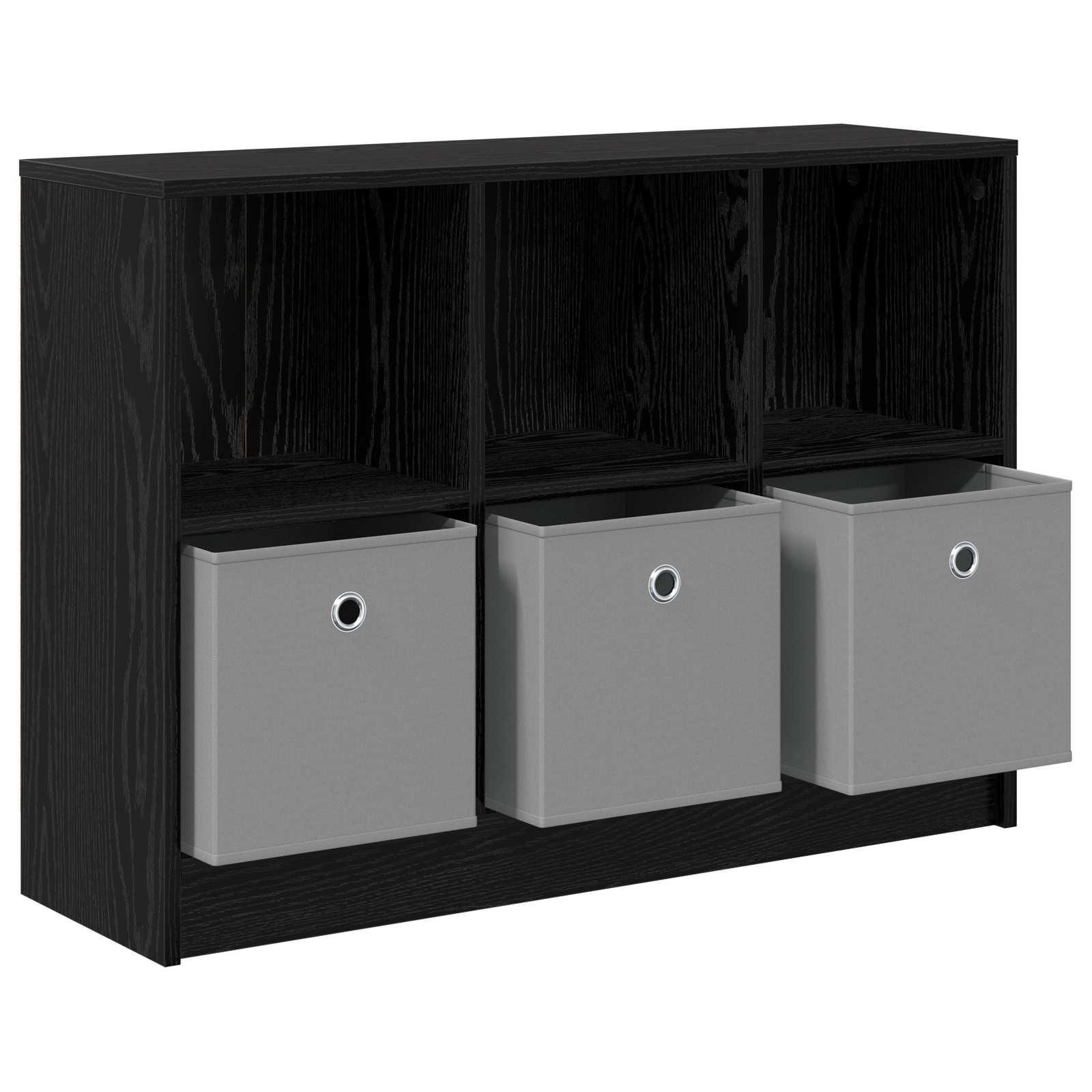 Buffet avec tiroir Chêne noir 88,5 x 27,5 x 63,5 cm - XIOS