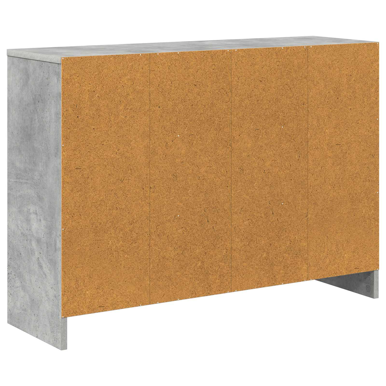 Buffet avec tiroir Gris béton 88,5 x 27,5 x 63,5 cm - XIOS