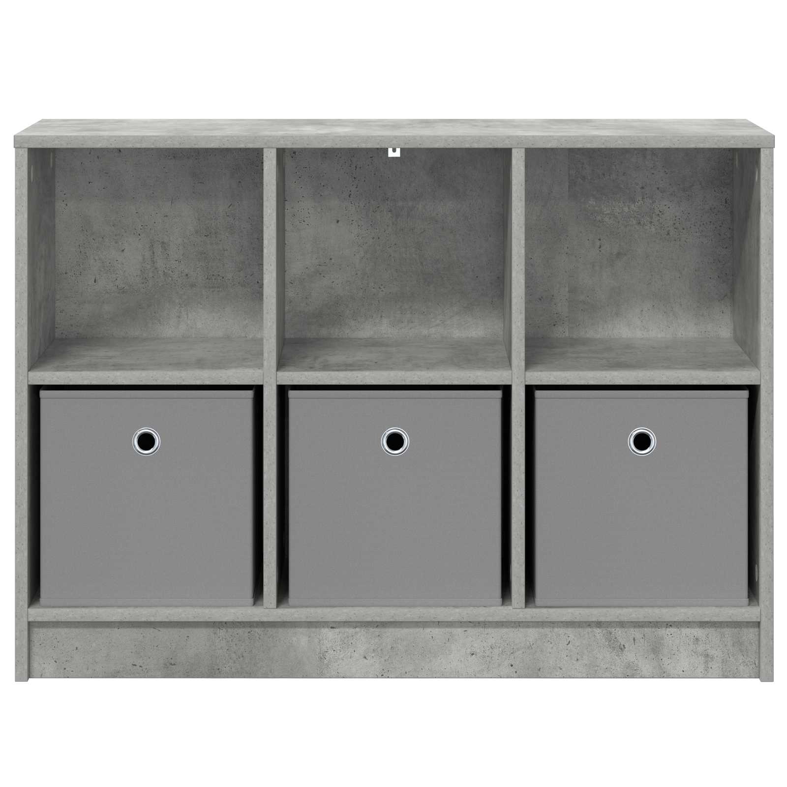 Buffet avec tiroir Gris béton 88,5 x 27,5 x 63,5 cm - XIOS