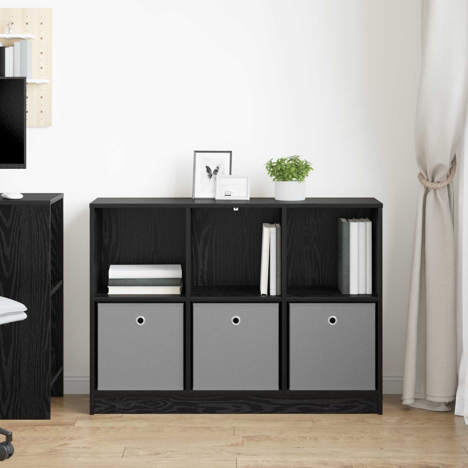 Buffet avec tiroir Chêne noir 102 x 32 x 73,5 cm - XIOS