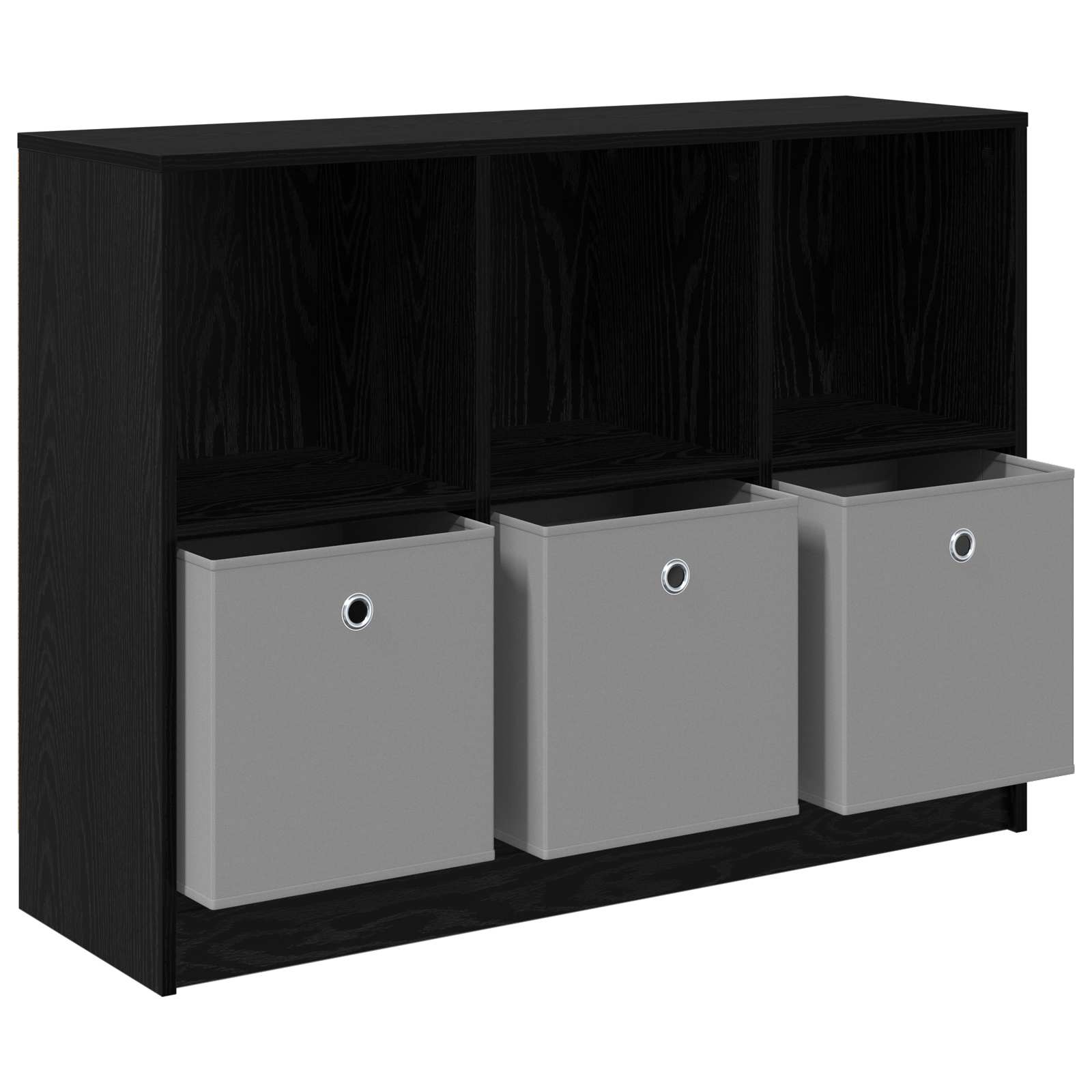 Buffet avec tiroir Chêne noir 102 x 32 x 73,5 cm - XIOS