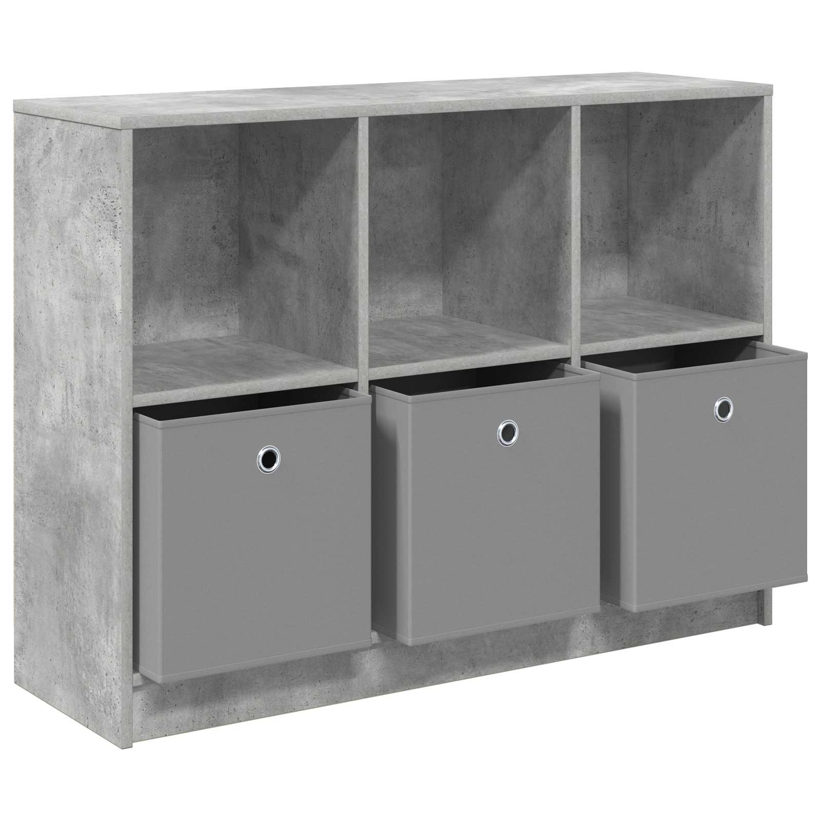 Buffet avec tiroir Gris béton 102 x 32 x 73,5 cm - XIOS