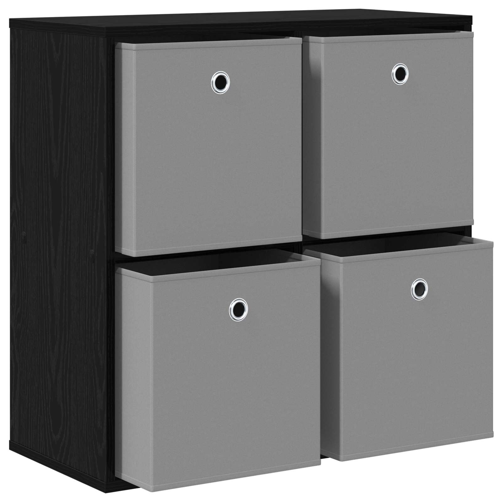 Buffet avec tiroir Chêne noir 68,5 x 32 x 67 cm - XIOS