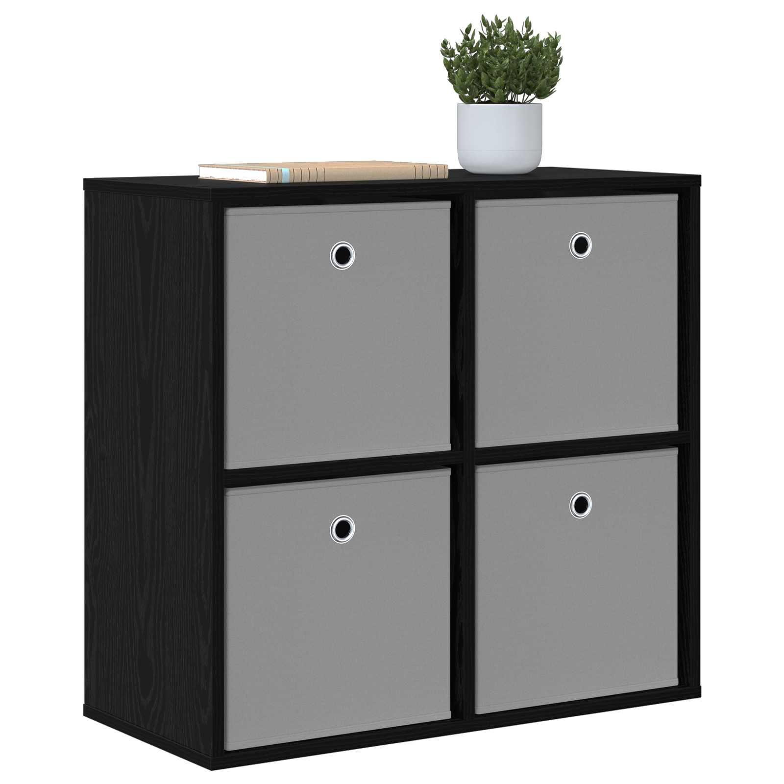 Buffet avec tiroir Chêne noir 68,5 x 32 x 67 cm - XIOS