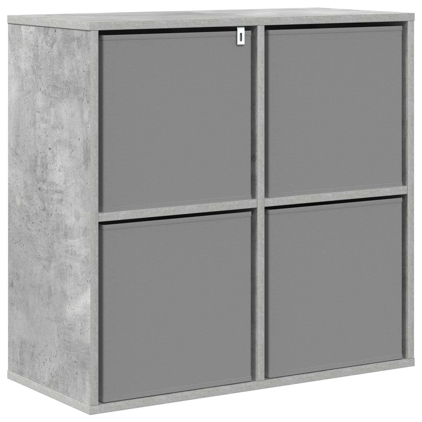 Buffet avec tiroir Gris béton 68,5 x 32 x 67 cm - XIOS