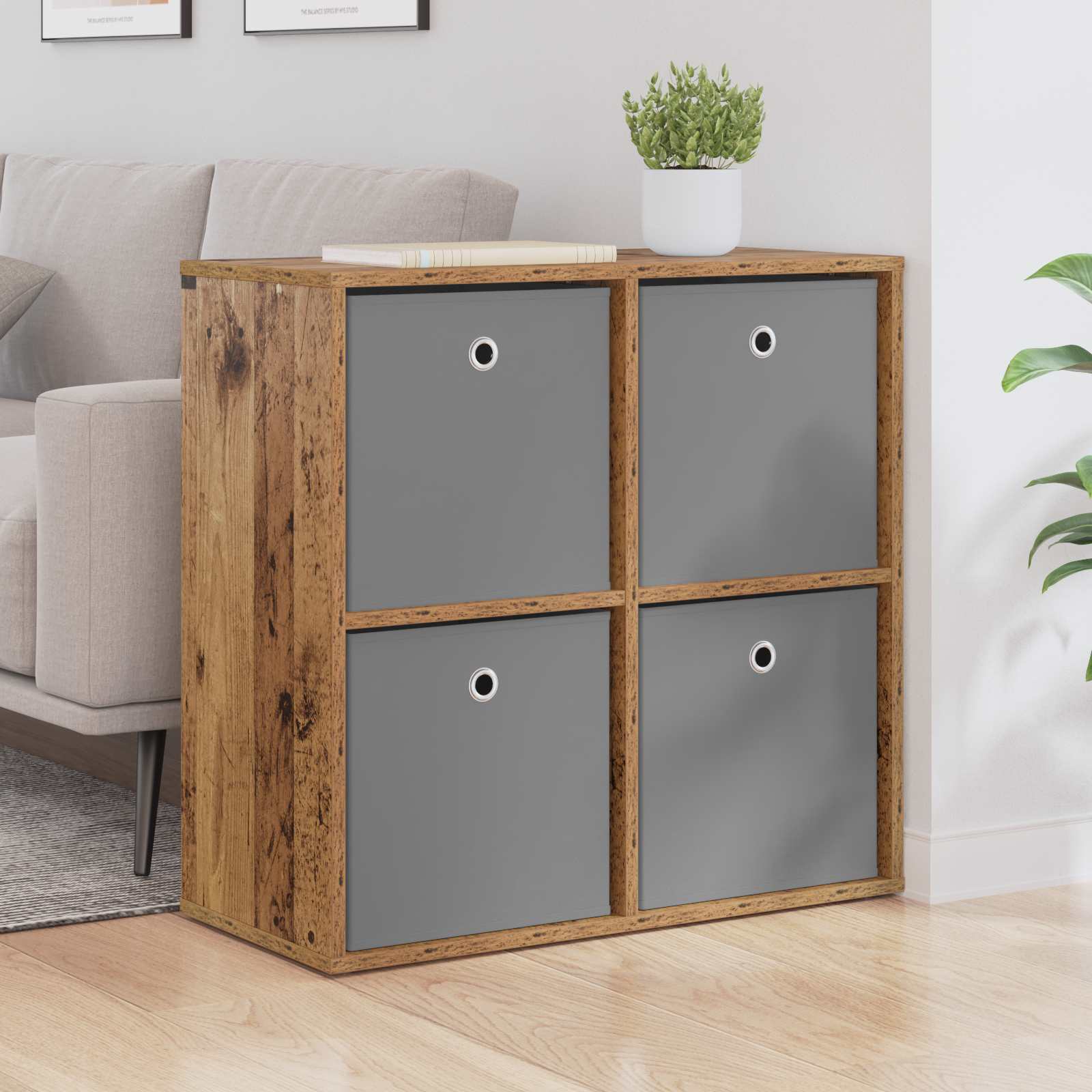 Buffet avec tiroir Bois ancien 68,5 x 32 x 67 cm - XIOS