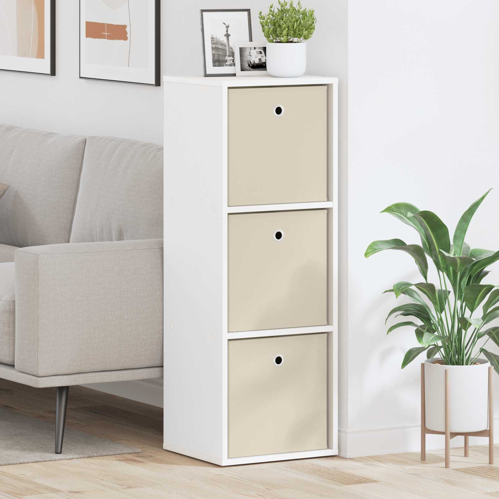 Buffet avec tiroir Blanc 35 x 32 x 99,5 cm - XIOS