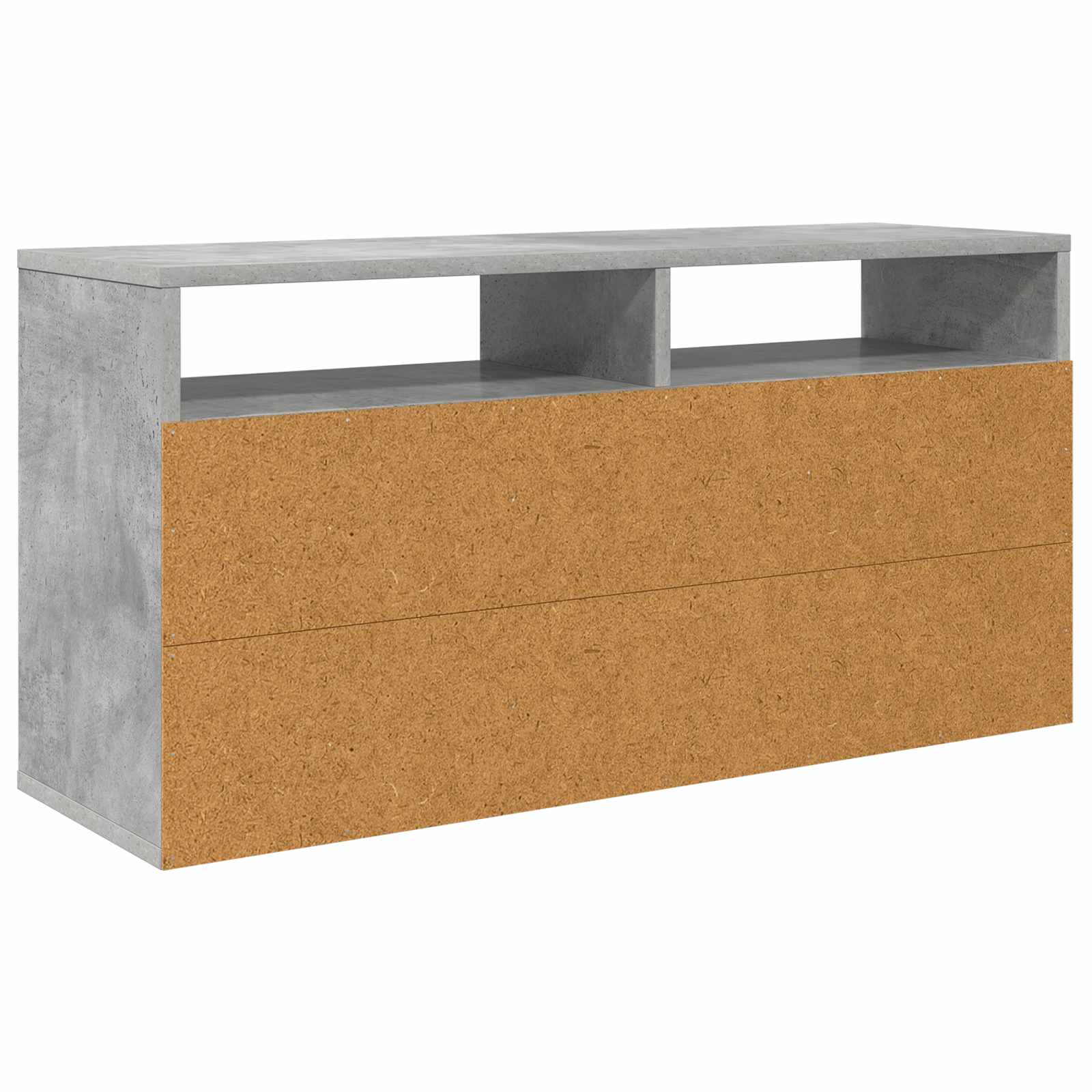 Basboard avec tiroir Gris béton 87 x 27,5 x 43 cm - XIOS