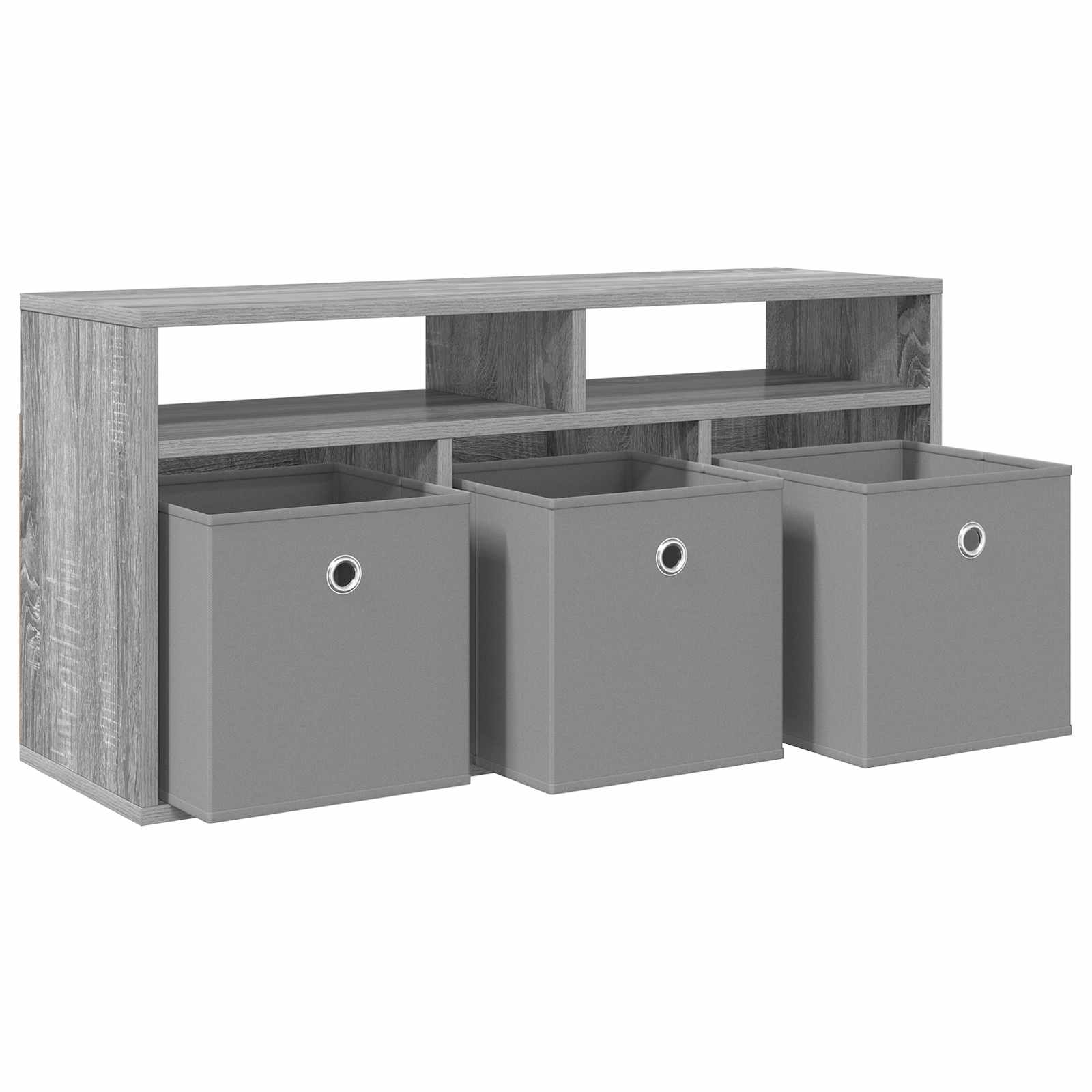 Basboard avec tiroir Gris Sonoma 87 x 27,5 x 43 cm - XIOS