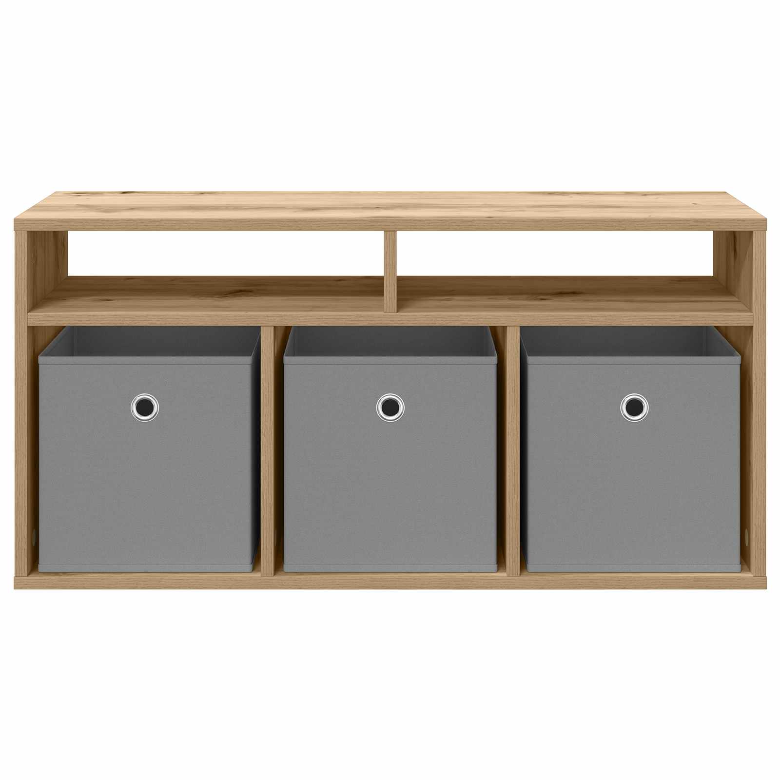 Basboard 87 x 27,5 x 43 cm Chêne artisanal - XIOS