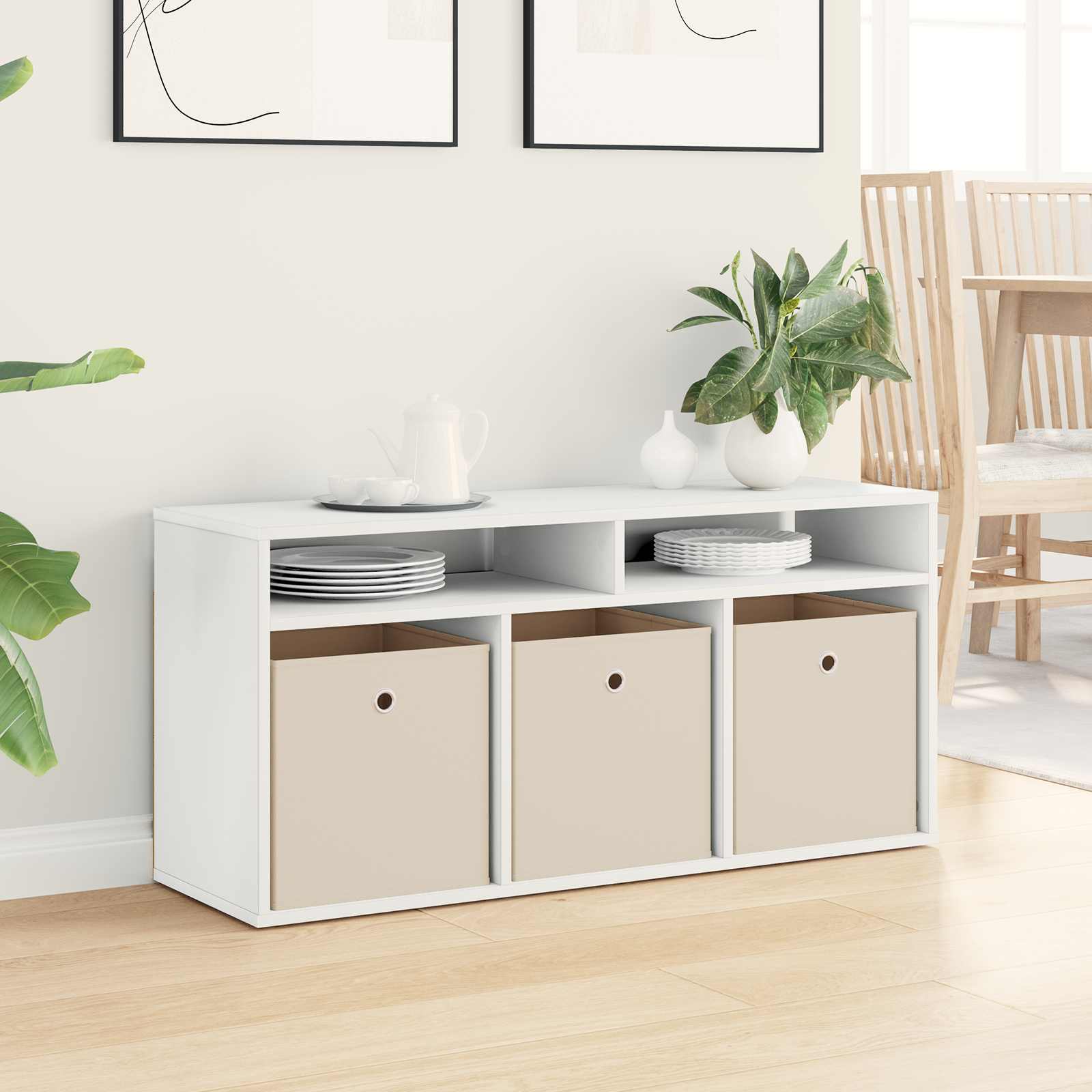 Basboard avec tiroir Blanc 102 x 32 x 48,5 cm - XIOS
