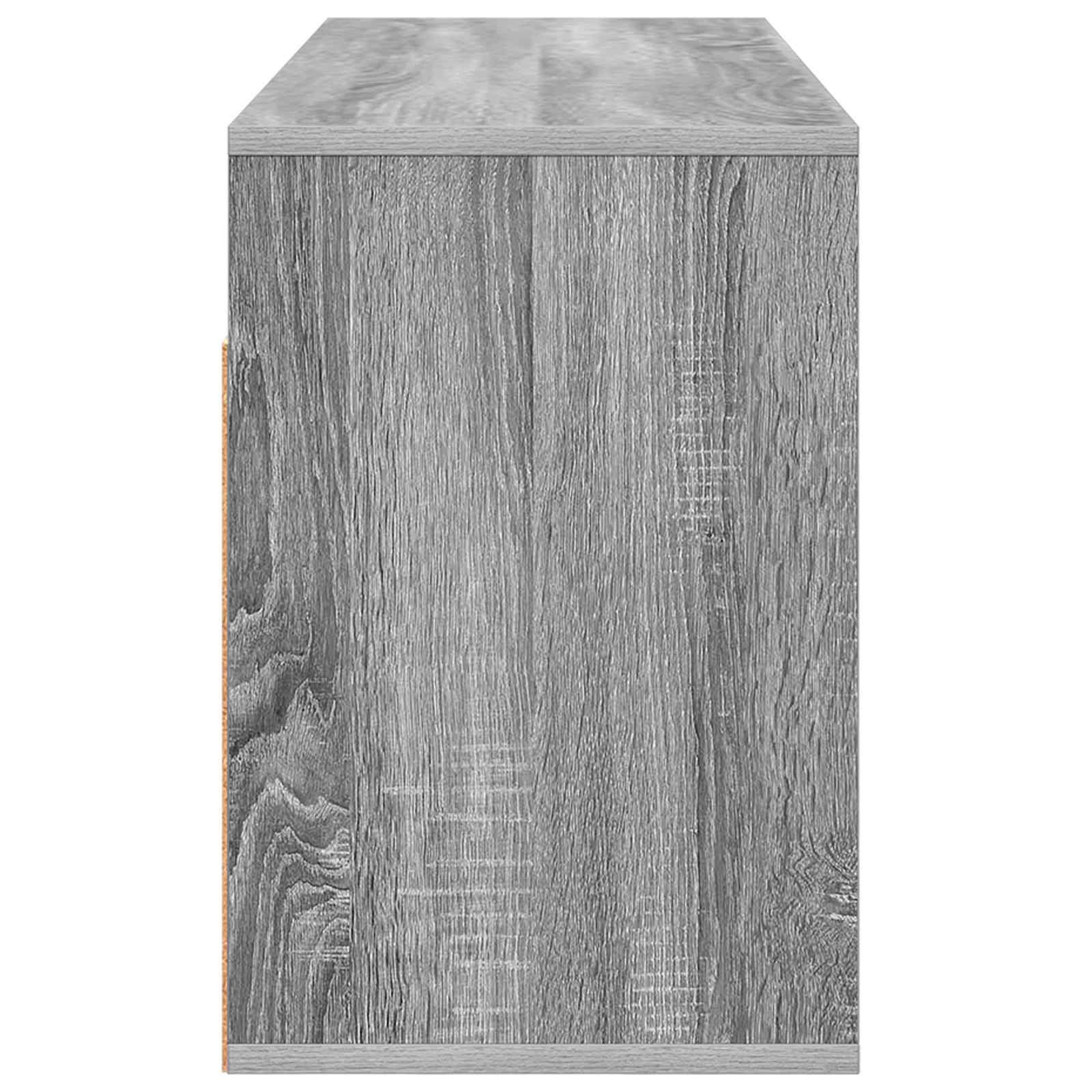 Basboard avec tiroir Gris Sonoma 102 x 32 x 48,5 cm - XIOS