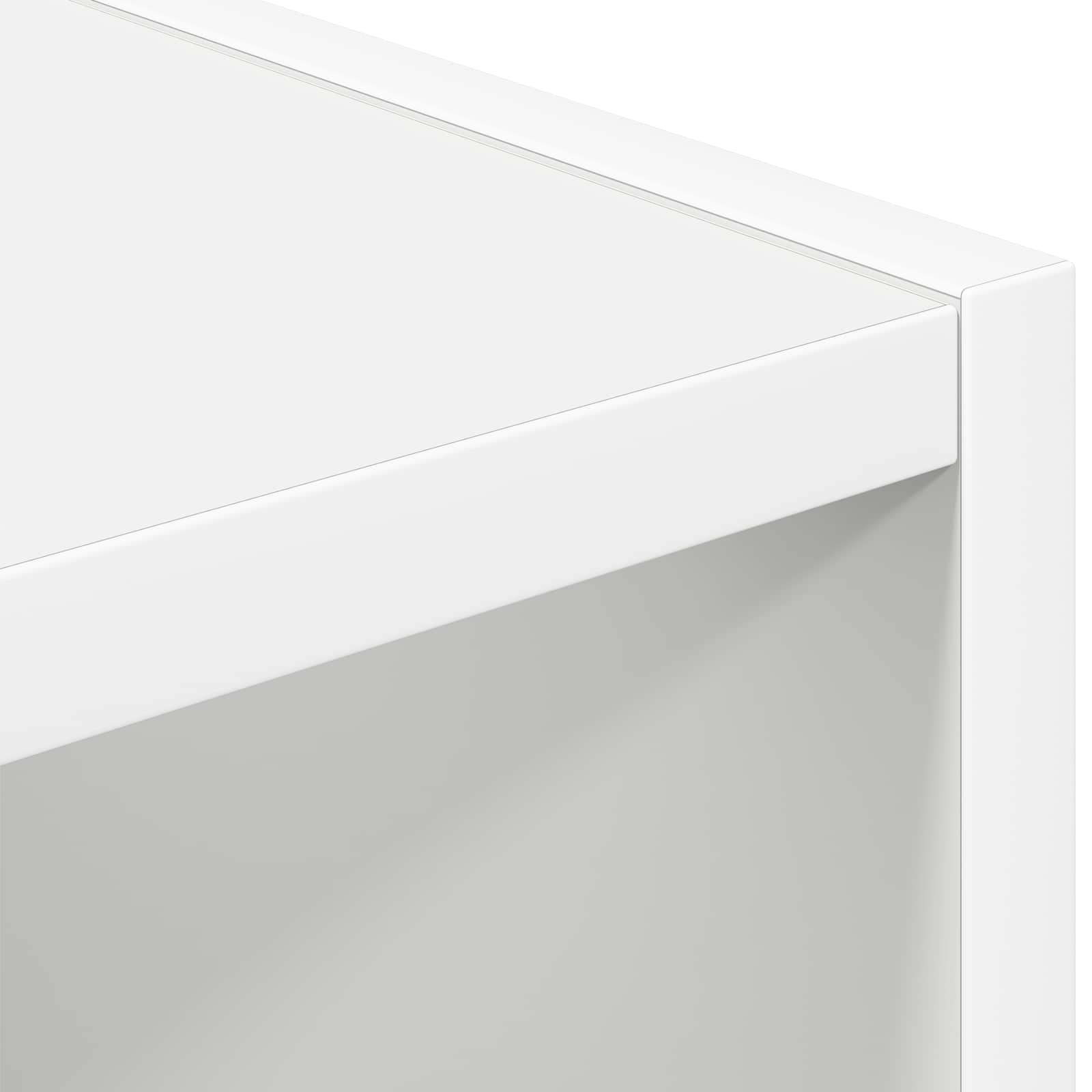 Table de chevet Blanc 30,5 x 27 x 59,5 cm Bois d'ingénierie - XIOS