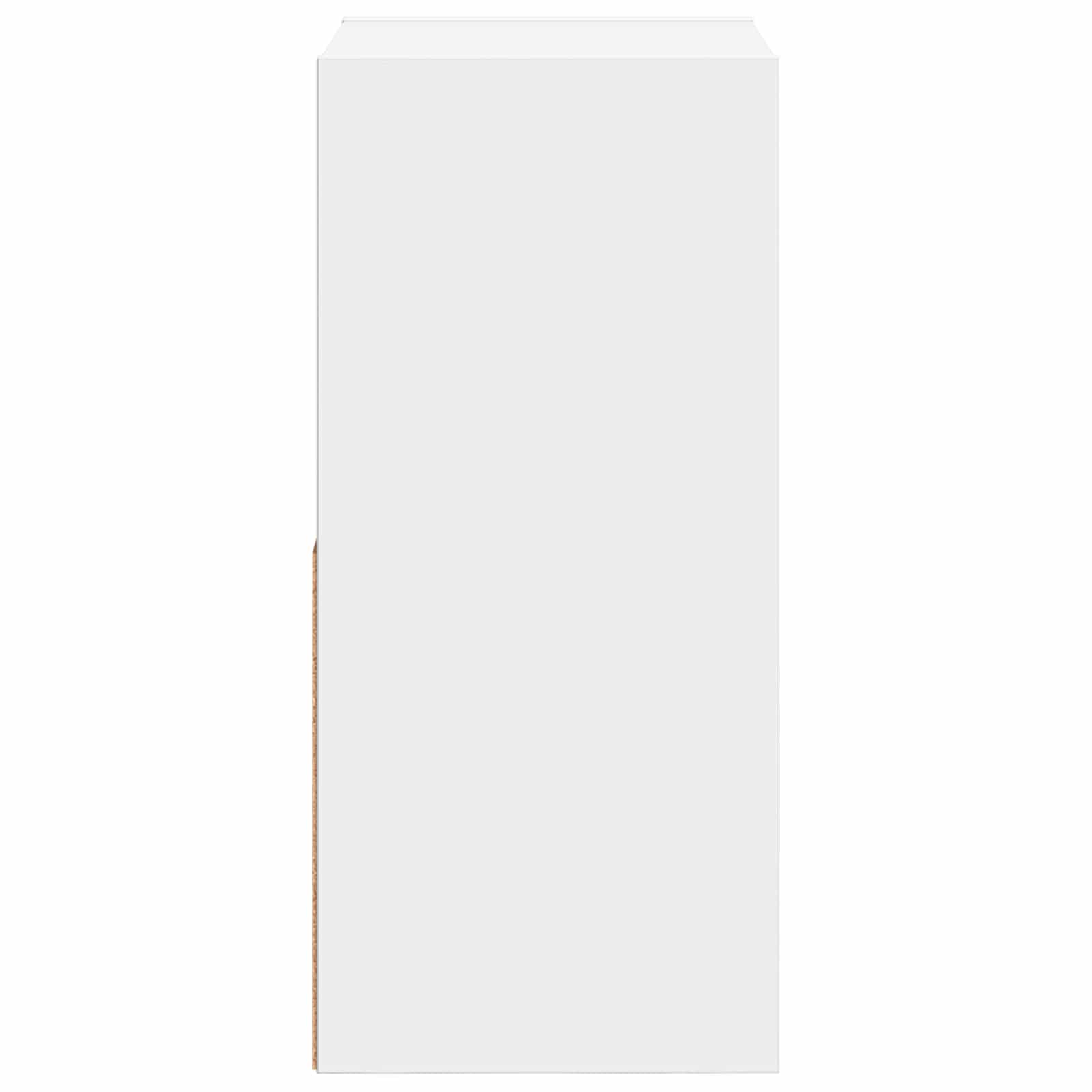 Table de chevet Blanc 30,5 x 27 x 59,5 cm Bois d'ingénierie - XIOS