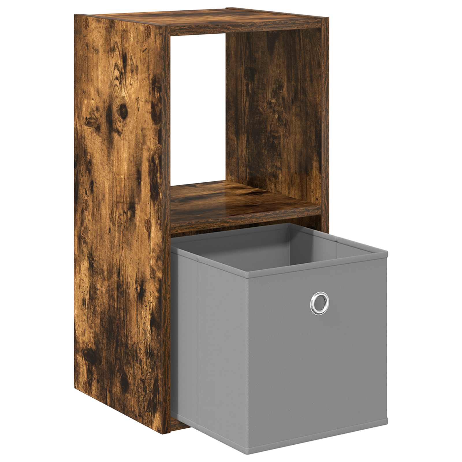 Table de chevet 2 pc Chêne fumé 30,5 x 27 x 59,5 cm - XIOS