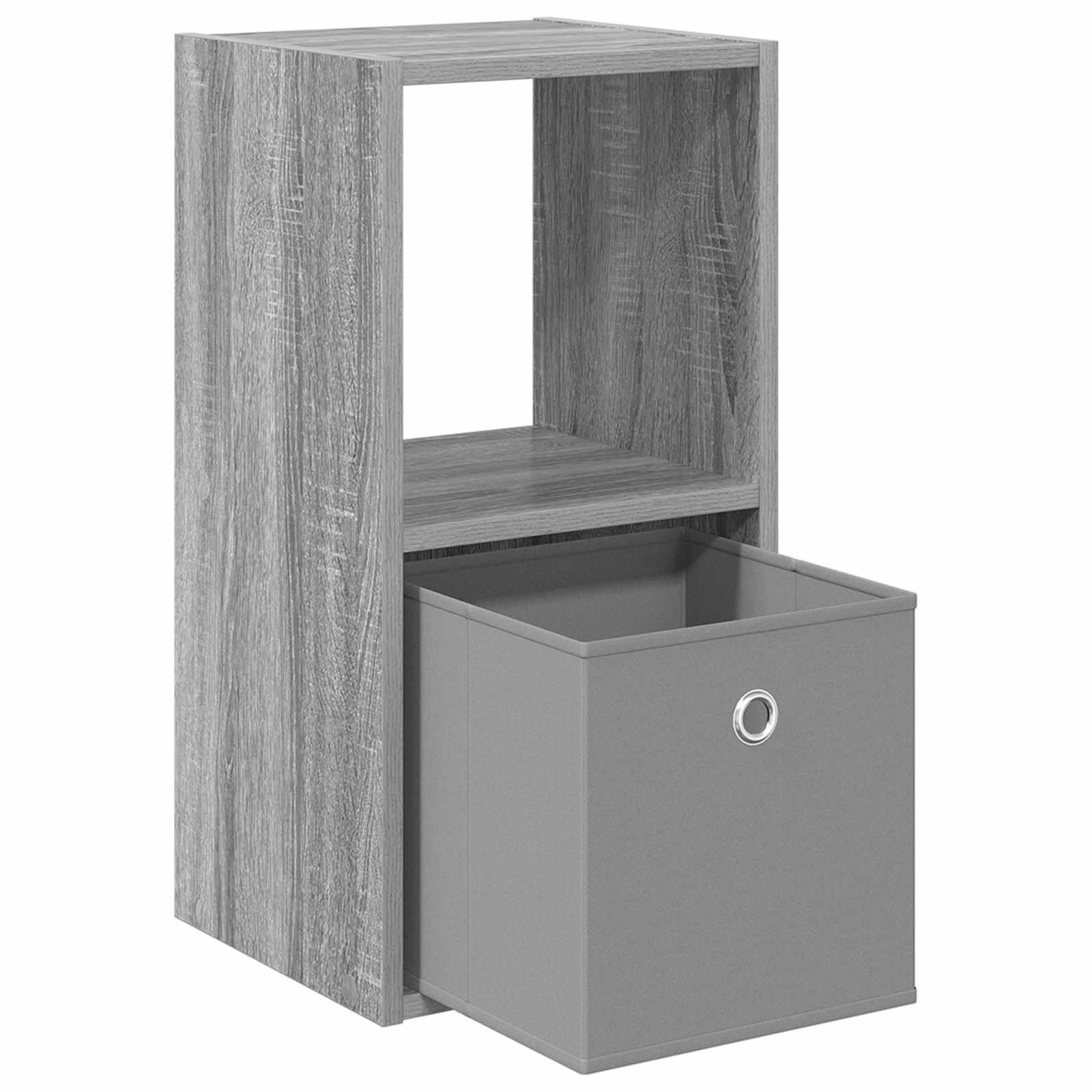 Table de chevet 2 pcs Gris Sonoma 30,5 x 27 x 59,5 cm