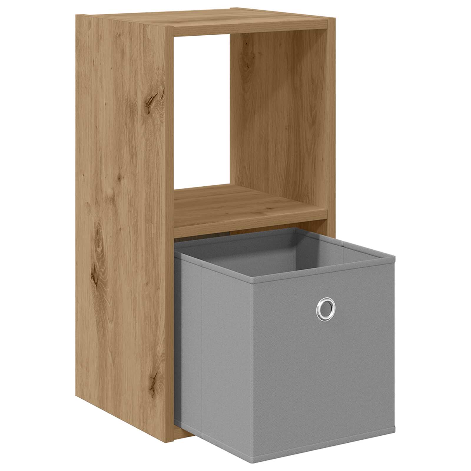 Table de chevet 2 pc Chêne artisanal 30,5 x 27 x 59,5 cm - XIOS